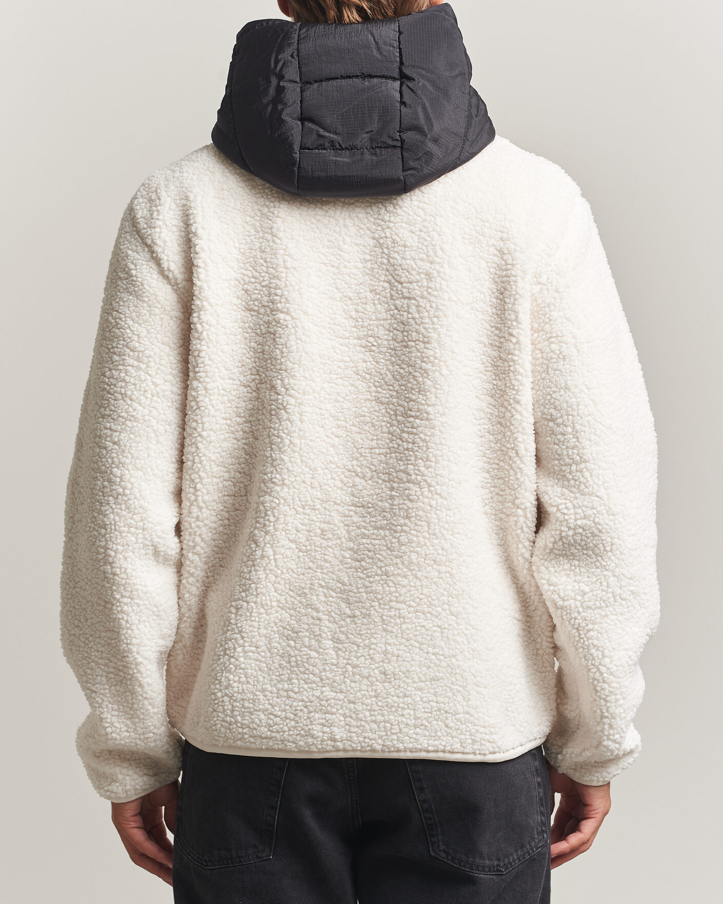 Uomini | Maglieria | J.Lindeberg | Varek Hybrid Hooded Full Zip Tofu
