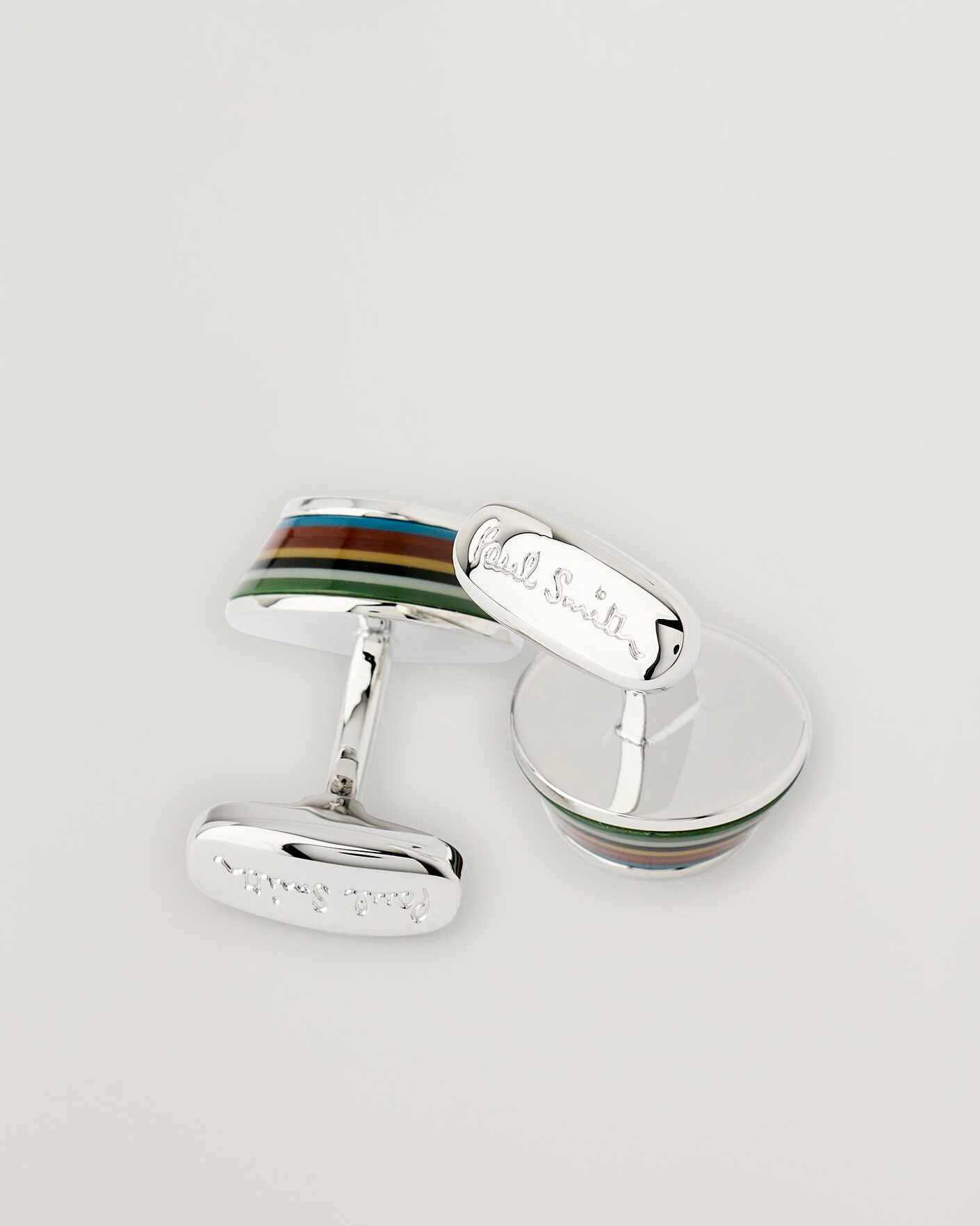 Uomini | Gemelli | Paul Smith | Taper Cufflink Silver
