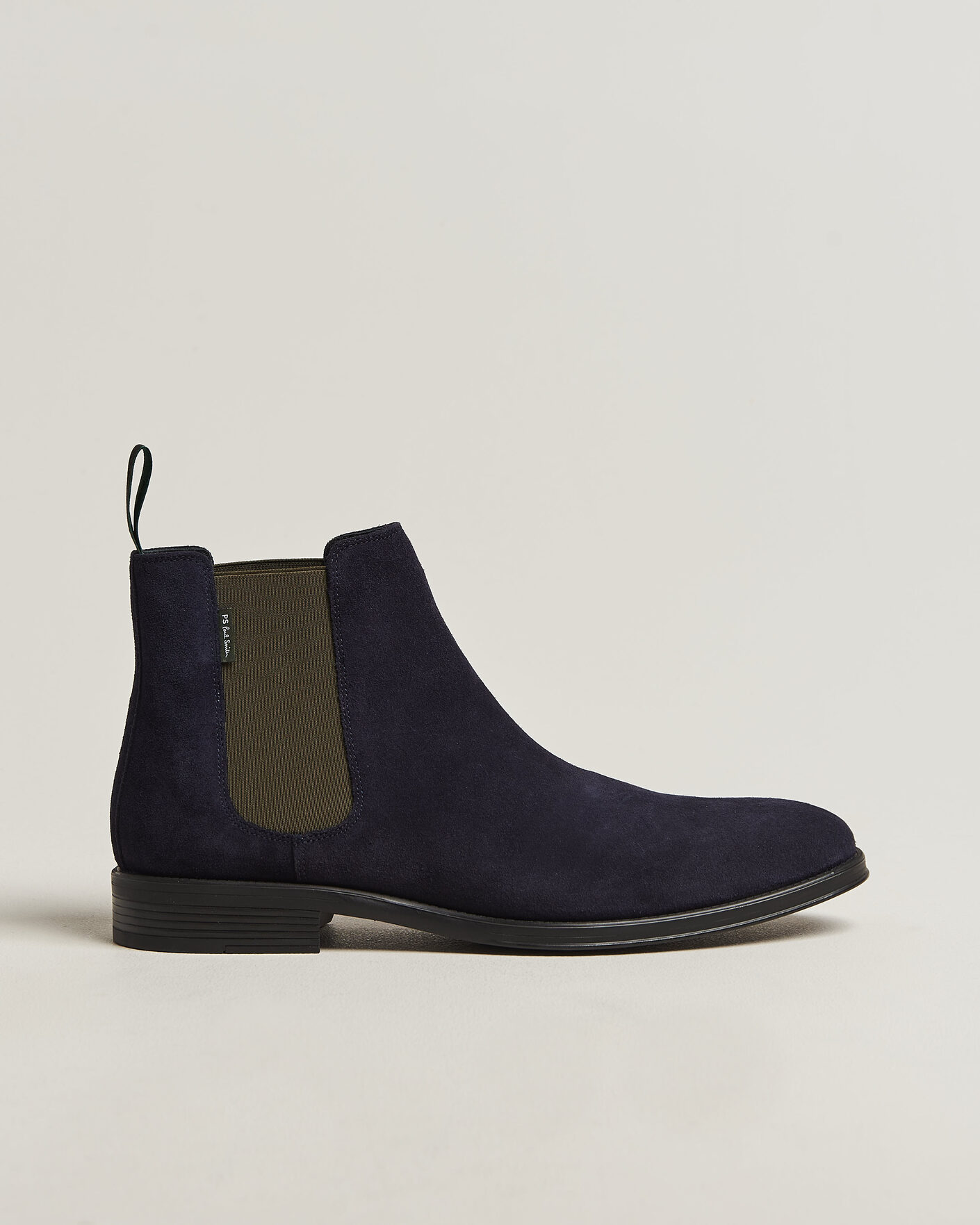 Uomini | Stivali | PS Paul Smith | Augustus Suede Chelsea Boot Dark Navy