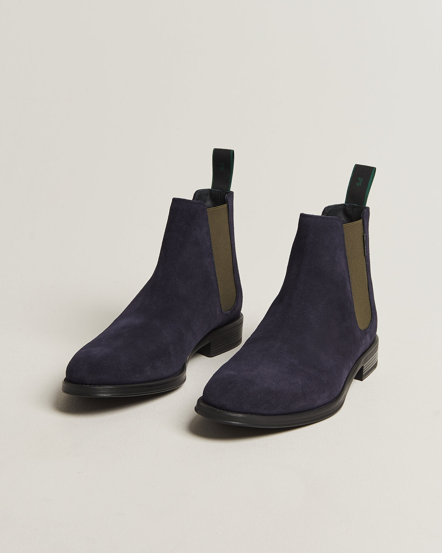 Uomini | Stivali | PS Paul Smith | Augustus Suede Chelsea Boot Dark Navy