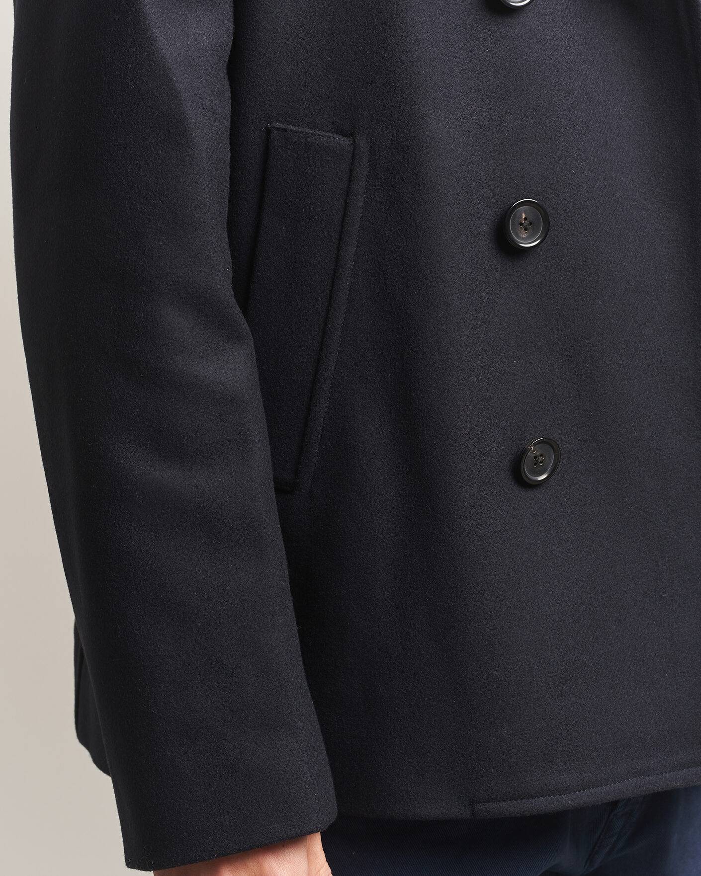 Uomini | Giacche | PS Paul Smith | Wool Peacoat Navy