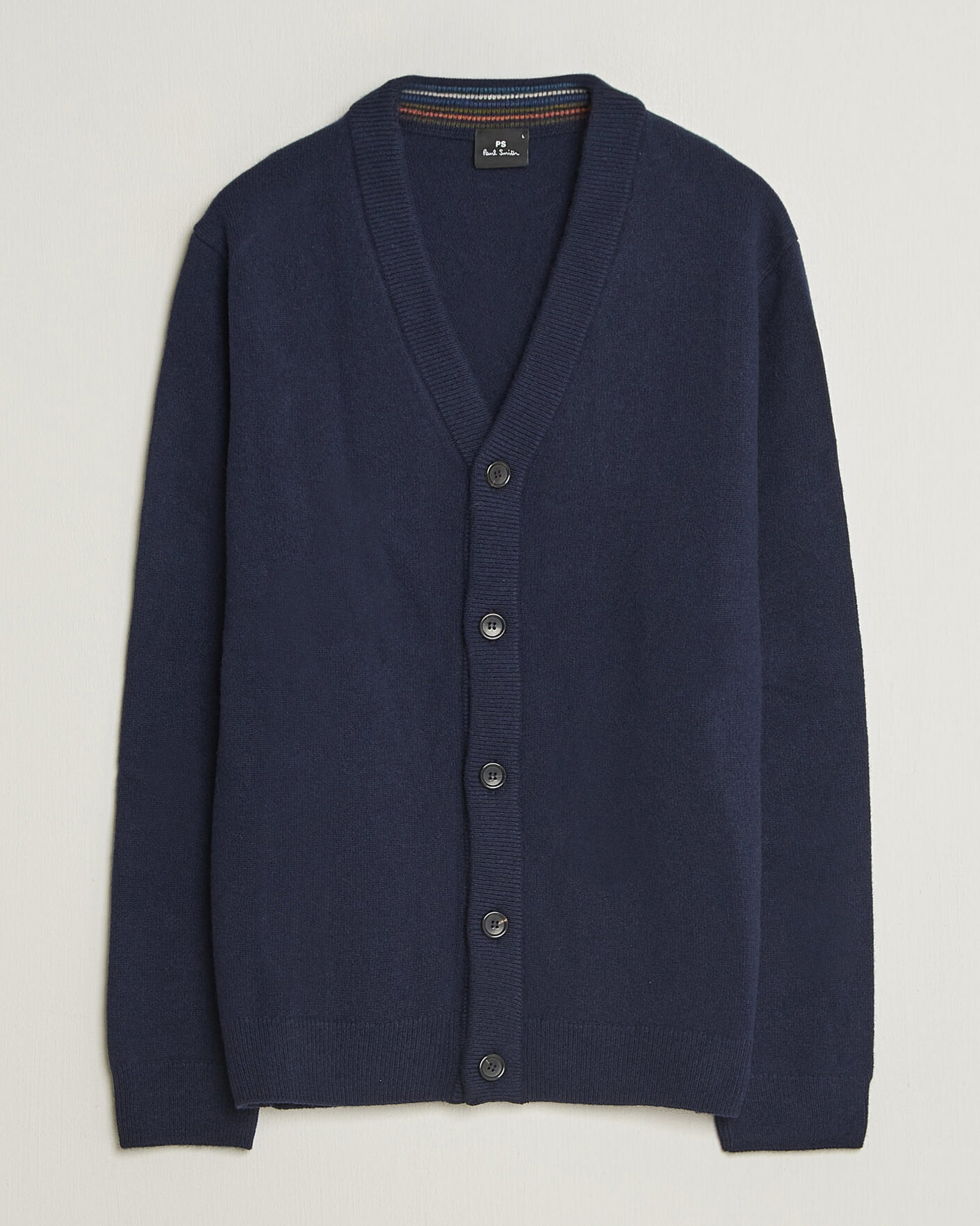 Uomini | Maglieria | PS Paul Smith | Wool Knitted Cardigan Navy