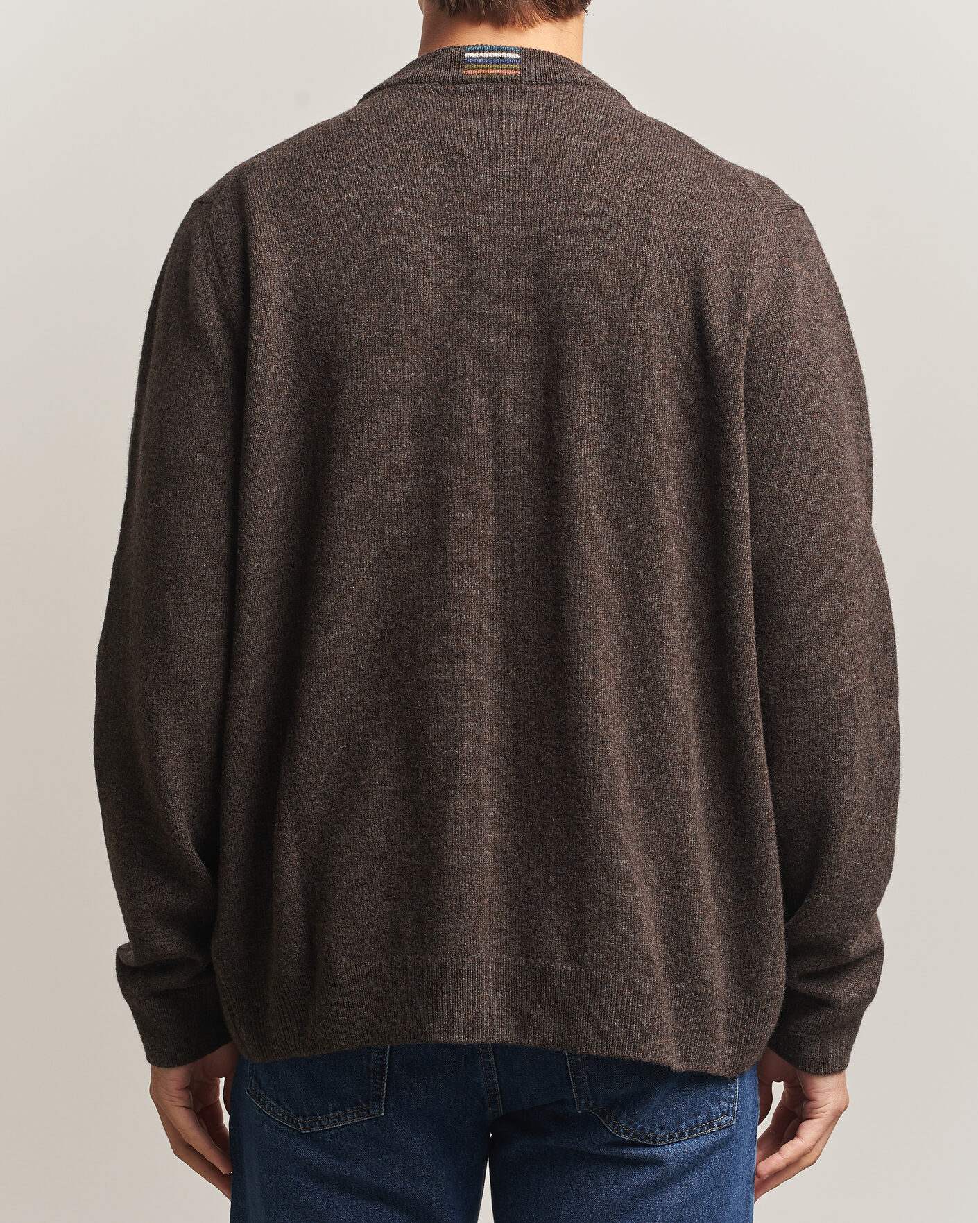Uomini | Maglieria | PS Paul Smith | Wool Knitted Cardigan Brown