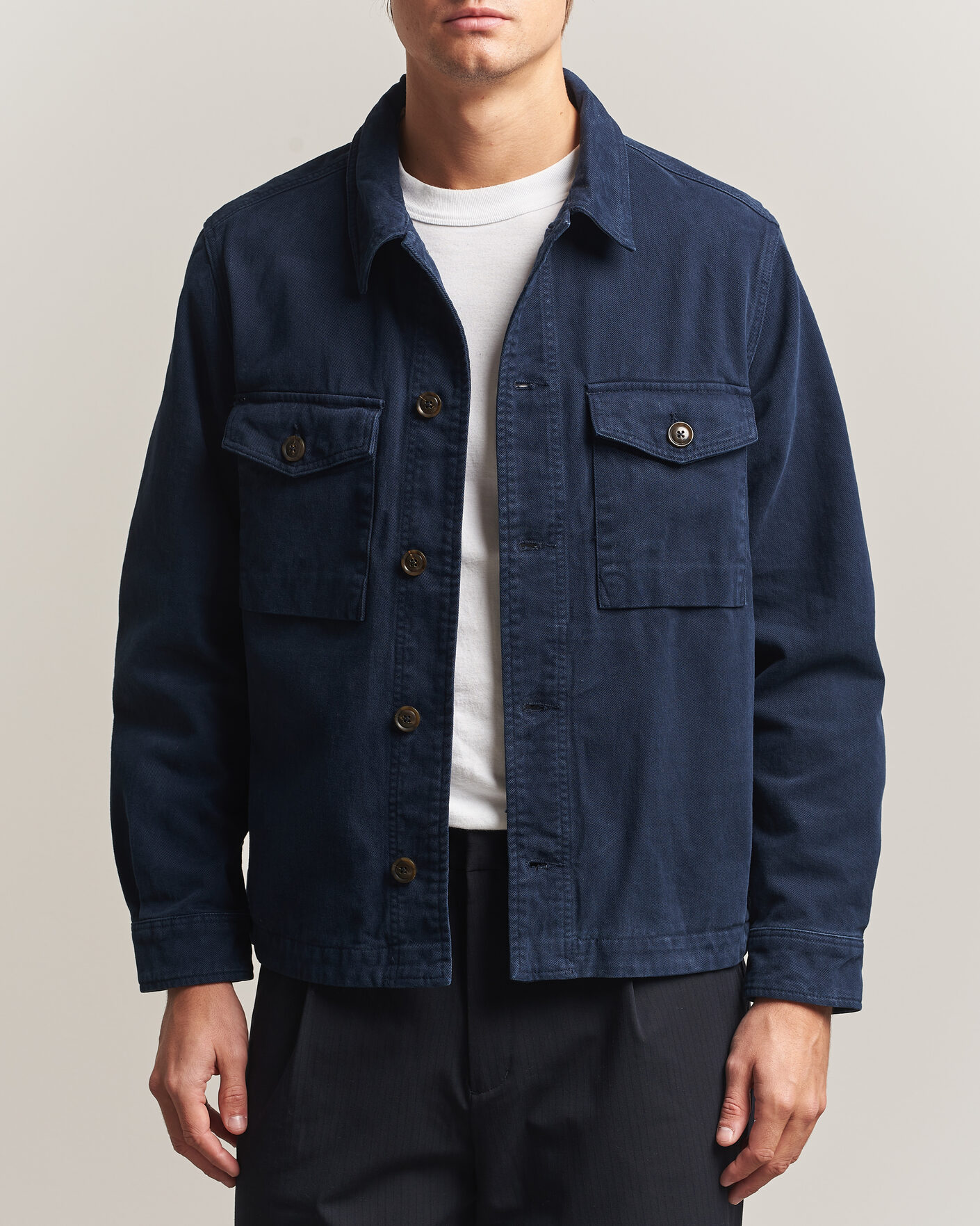 Uomini | Camicie | PS Paul Smith | Pocket Overshirt Navy