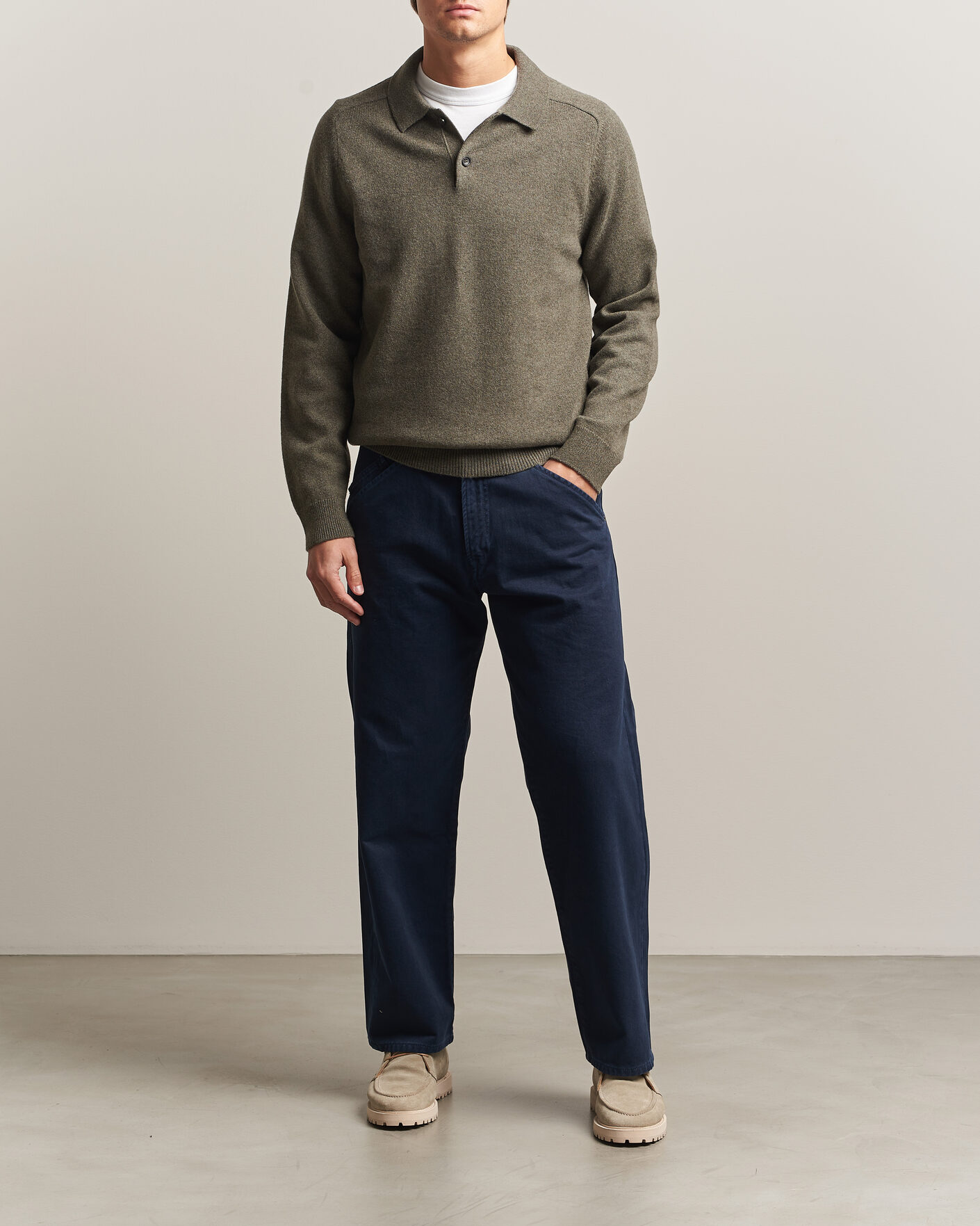 Uomini | Pantaloni | PS Paul Smith | Relaxed Fit 5-Pocket Pants Navy