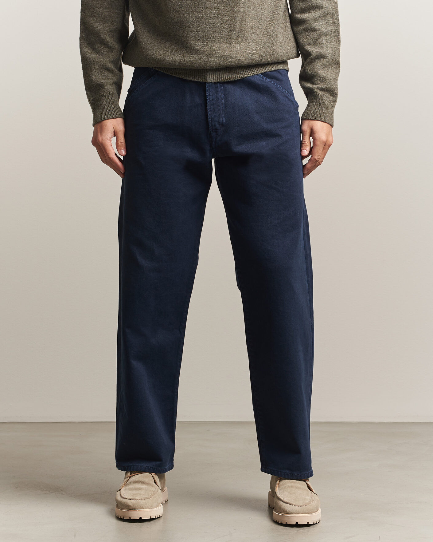 Uomini | Pantaloni | PS Paul Smith | Relaxed Fit 5-Pocket Pants Navy