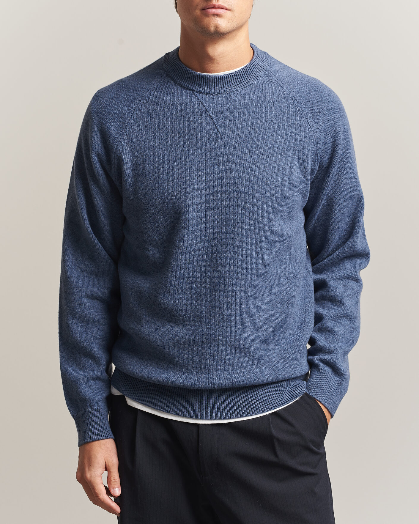 Uomini | Maglieria | PS Paul Smith | Wool Knitted Sweater Blue