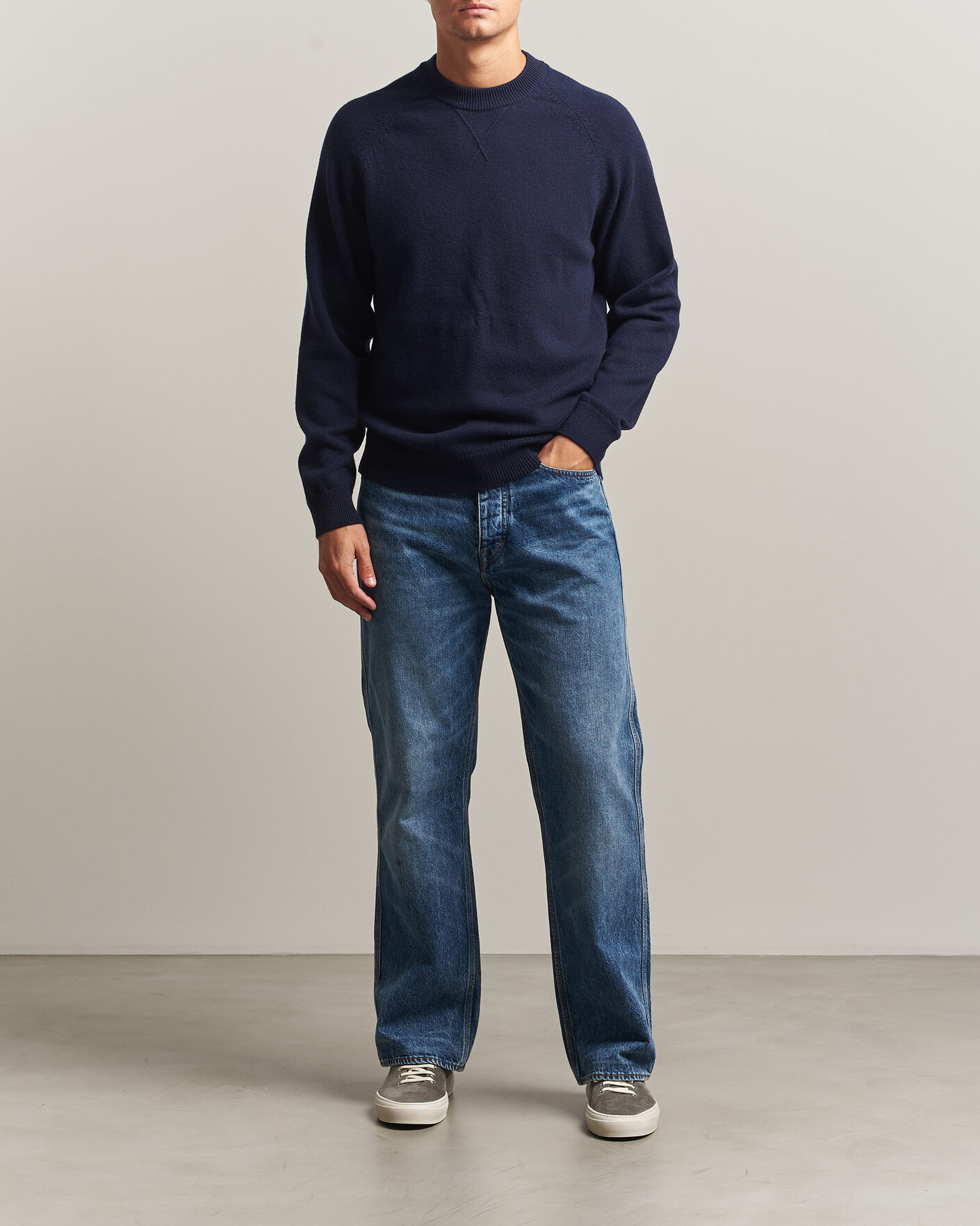 Uomini | Maglieria | PS Paul Smith | Wool Knitted Sweater Navy