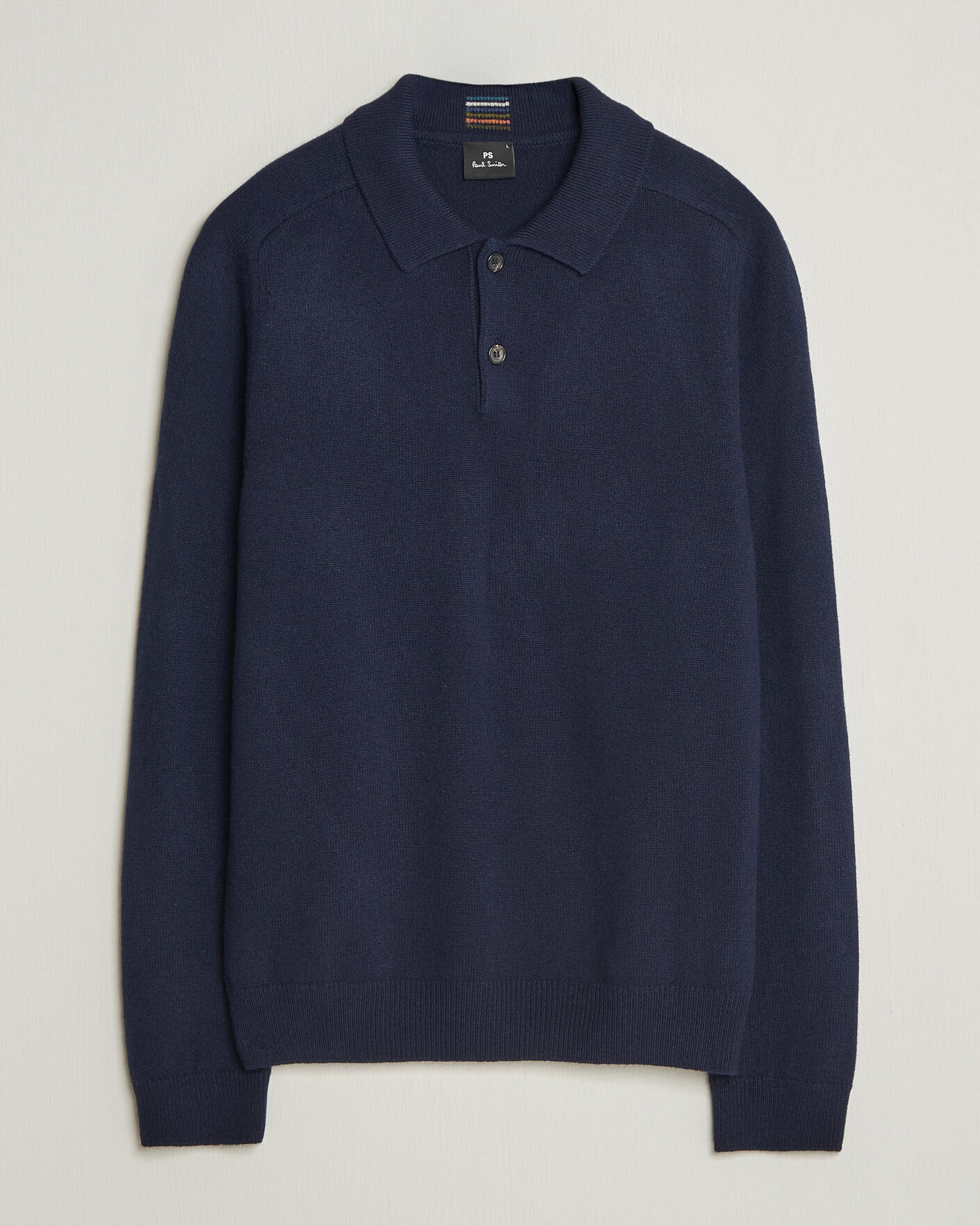 Uomini | Maglieria | PS Paul Smith | Wool Knitted Polo Navy