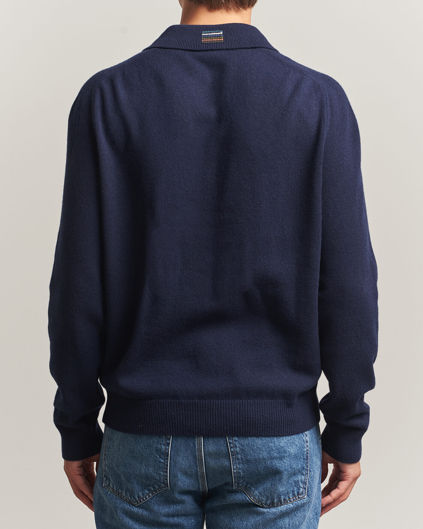 Uomini | Maglieria | PS Paul Smith | Wool Knitted Polo Navy