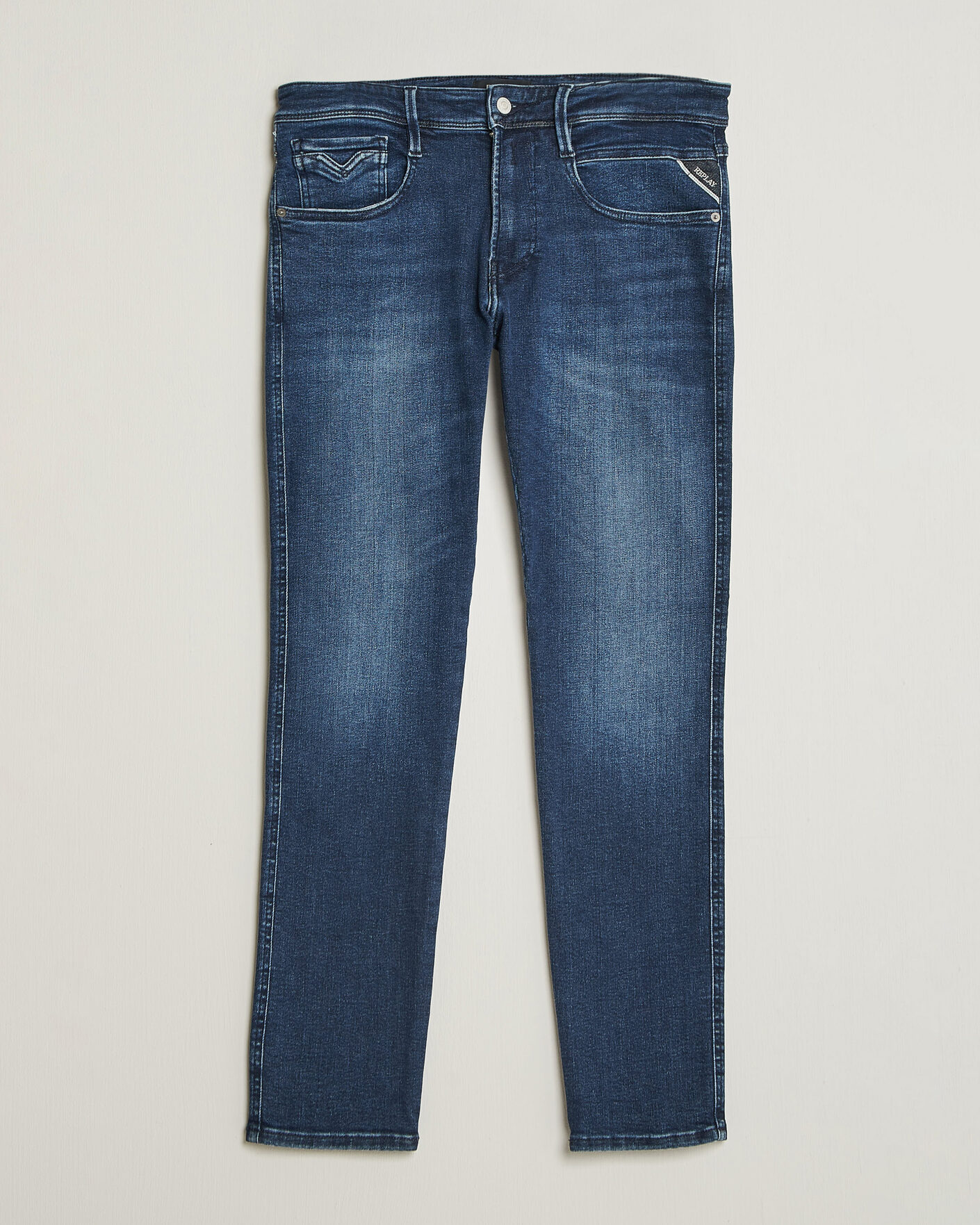 Uomini | Jeans | Replay | Anbass Powerstretch Jeans Dark Blue