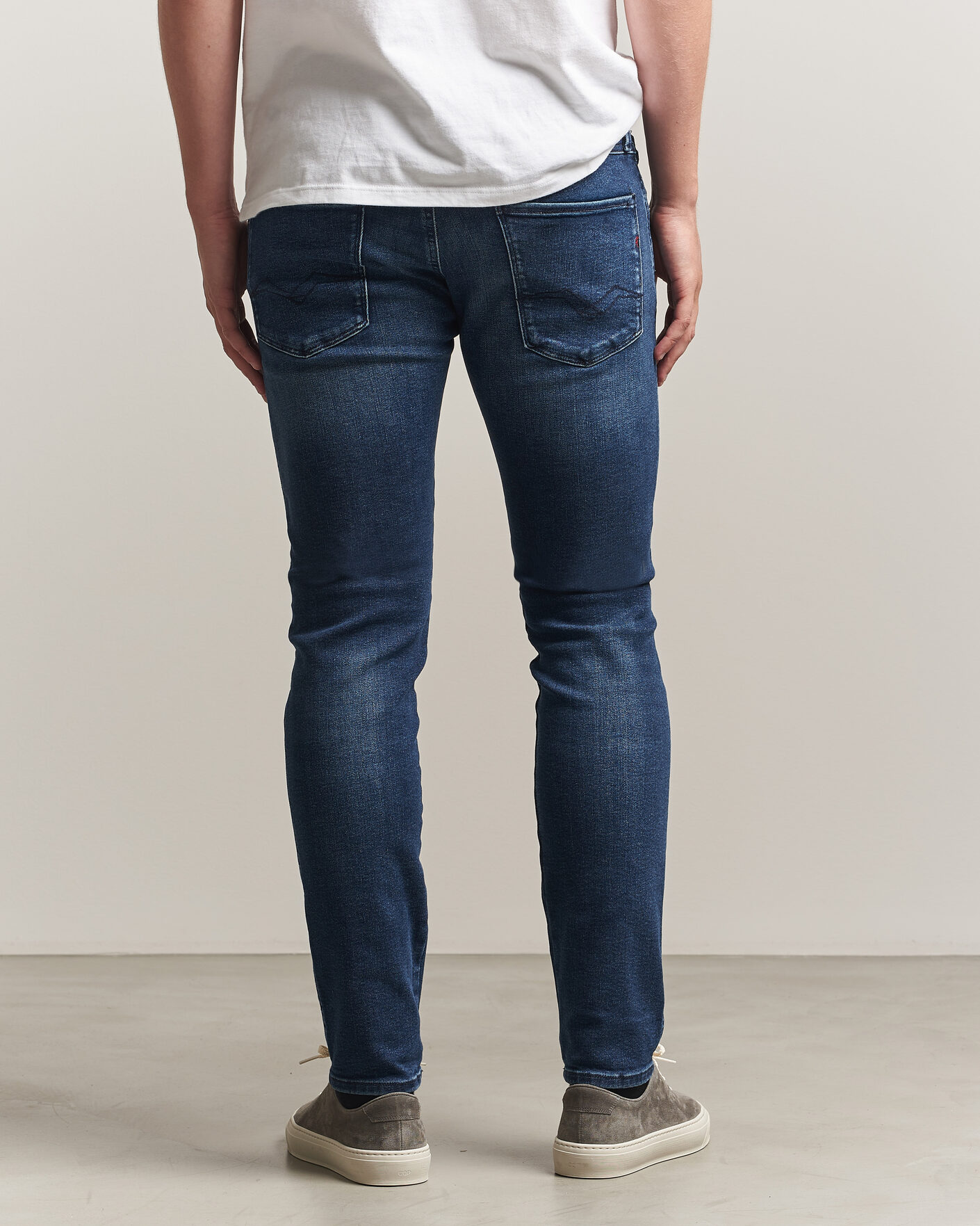Uomini | Jeans | Replay | Anbass Powerstretch Jeans Dark Blue