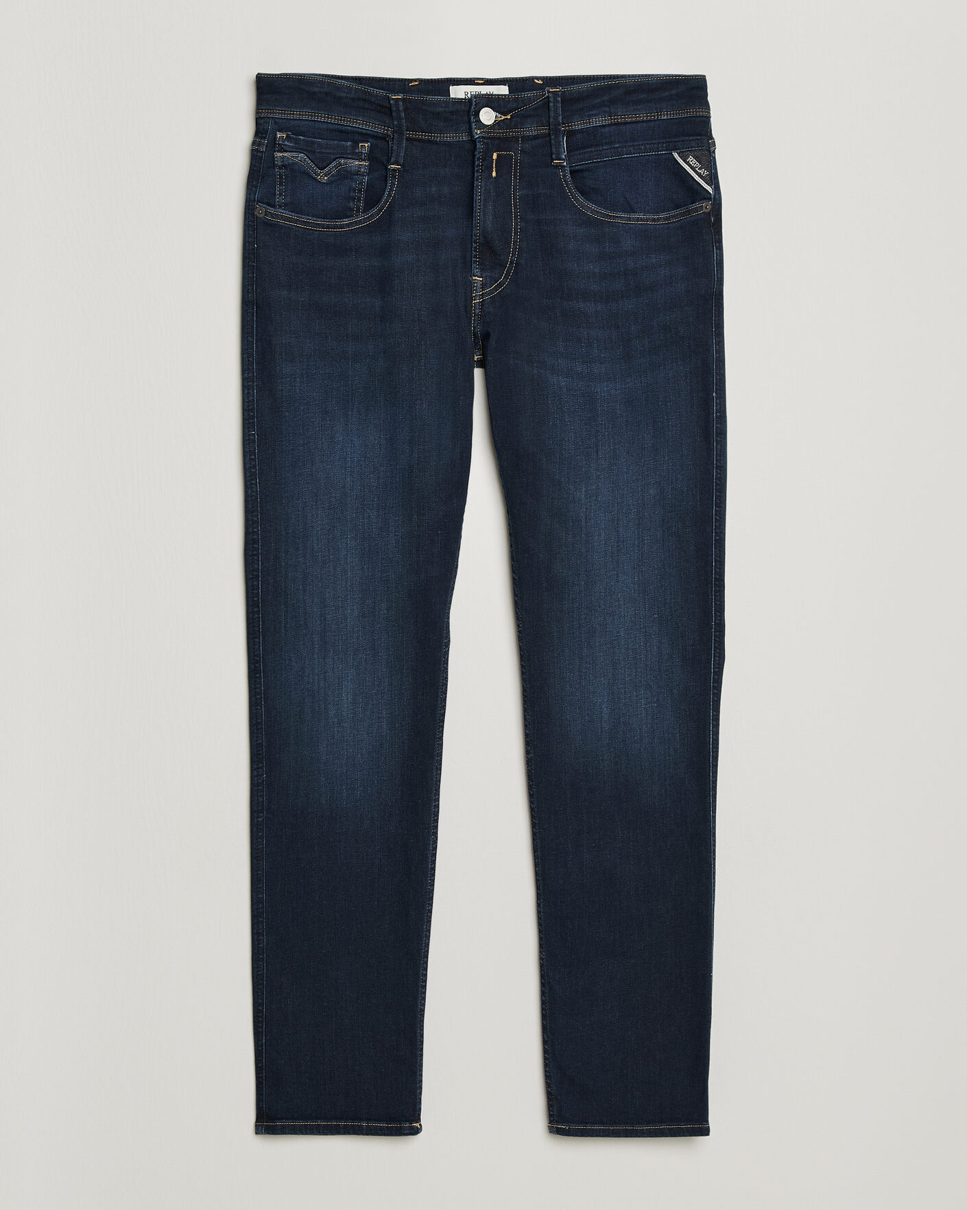 Uomini | Jeans | Replay | Anbass Powerstretch Jeans Dark Blue