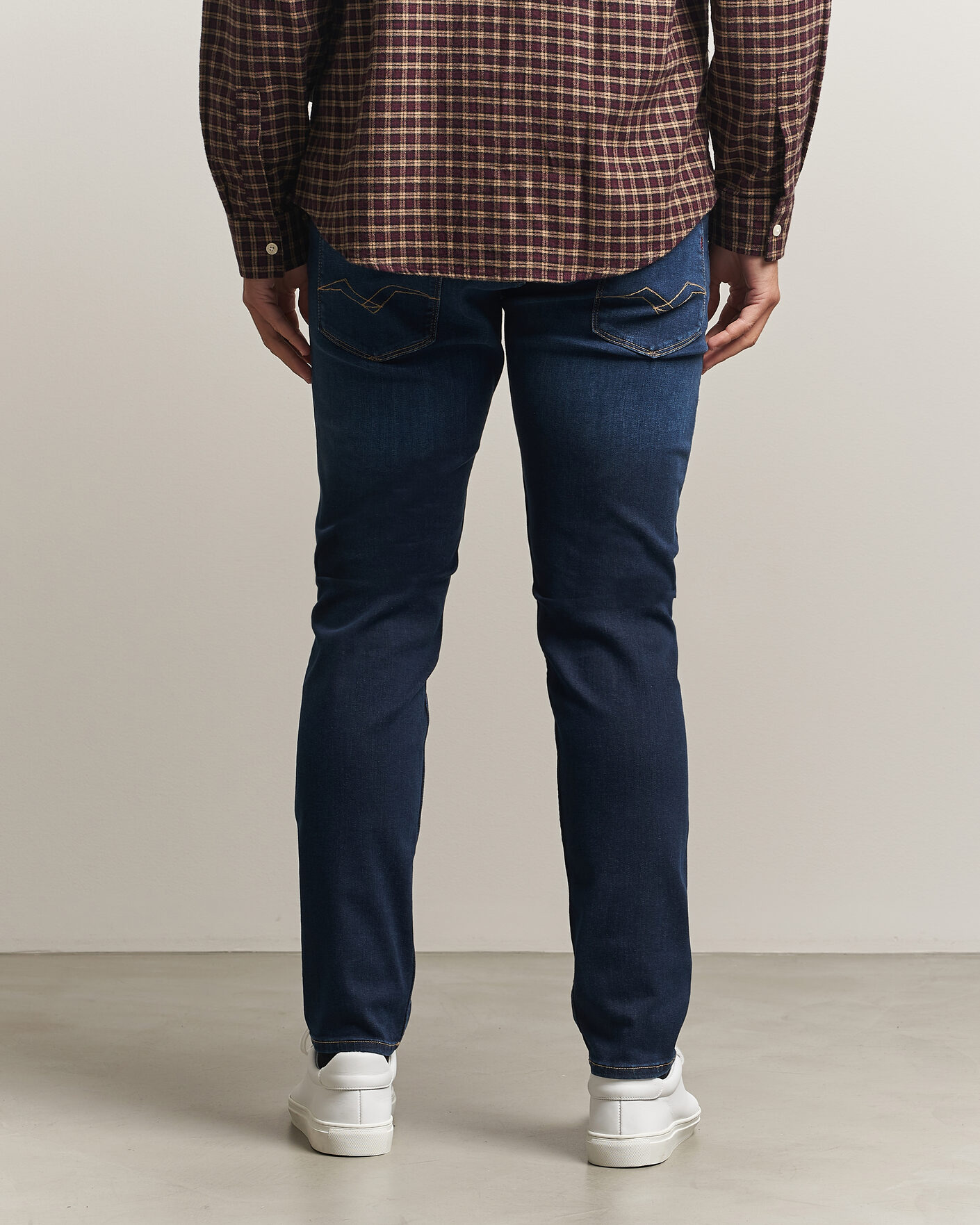 Uomini | Jeans | Replay | Anbass Powerstretch Jeans Dark Blue