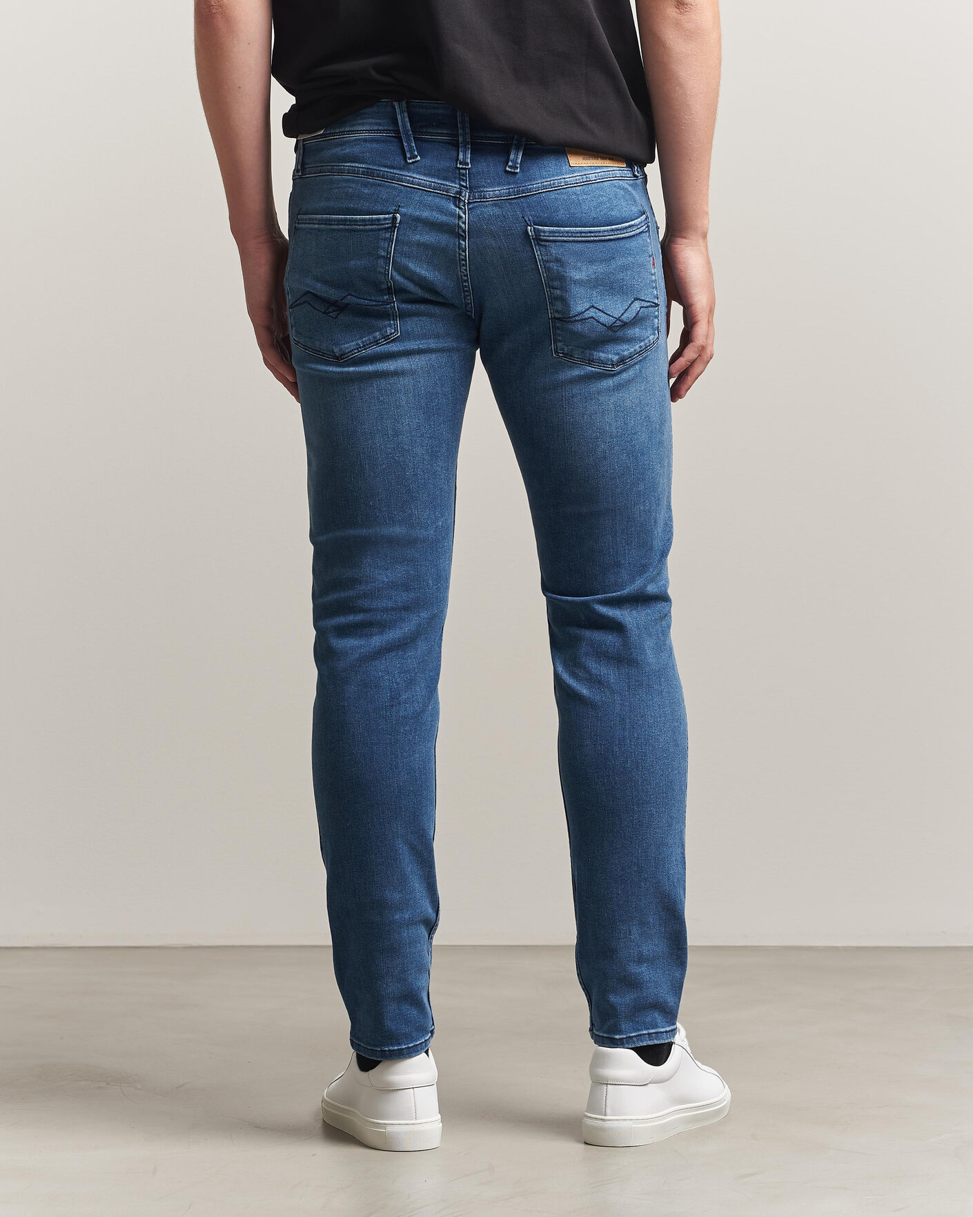 Uomini | Jeans | Replay | Anbass Powerstretch Jeans Medium Blue