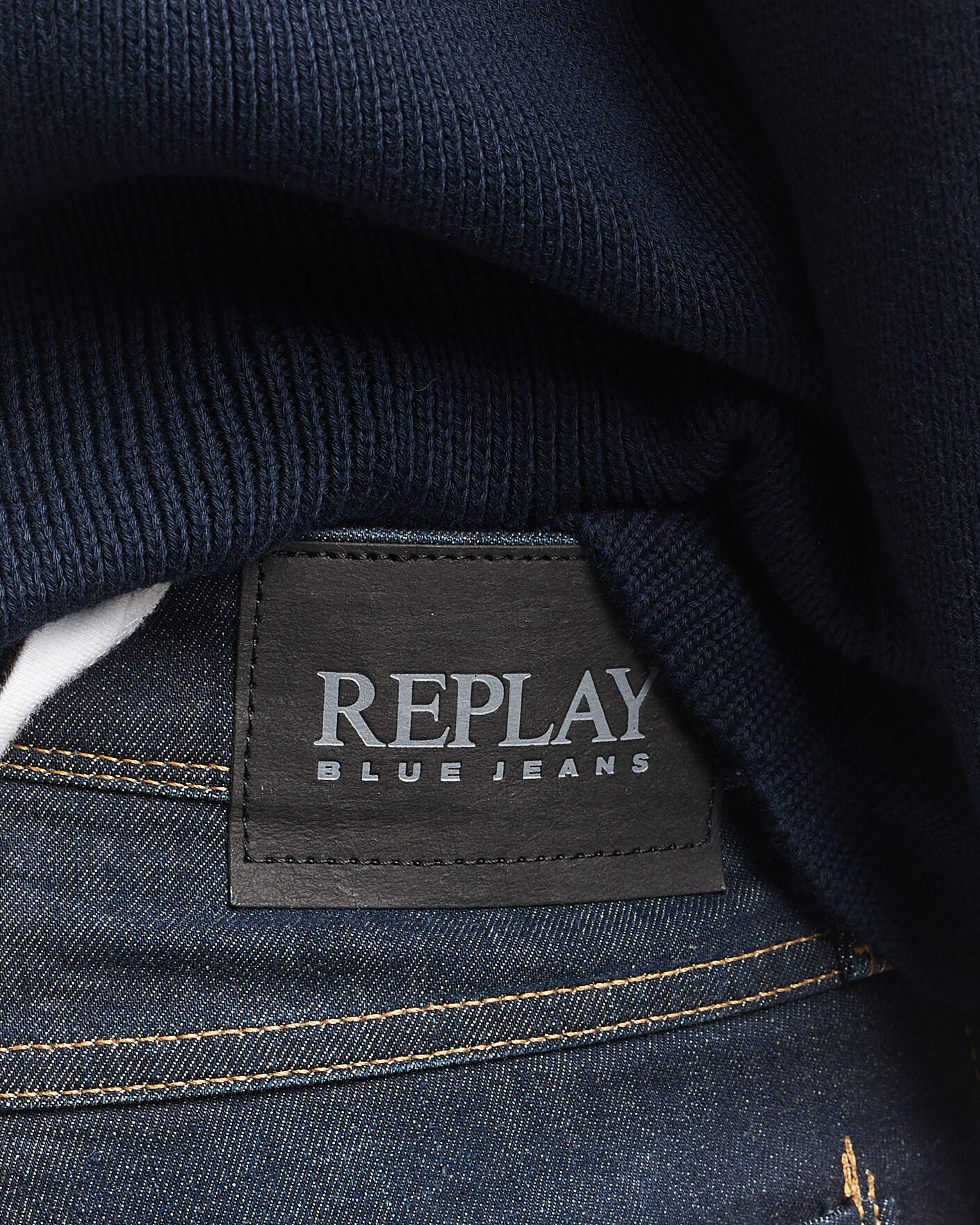 Uomini | Jeans | Replay | Anbass Super Stretch DNA Jeans Dark Blue