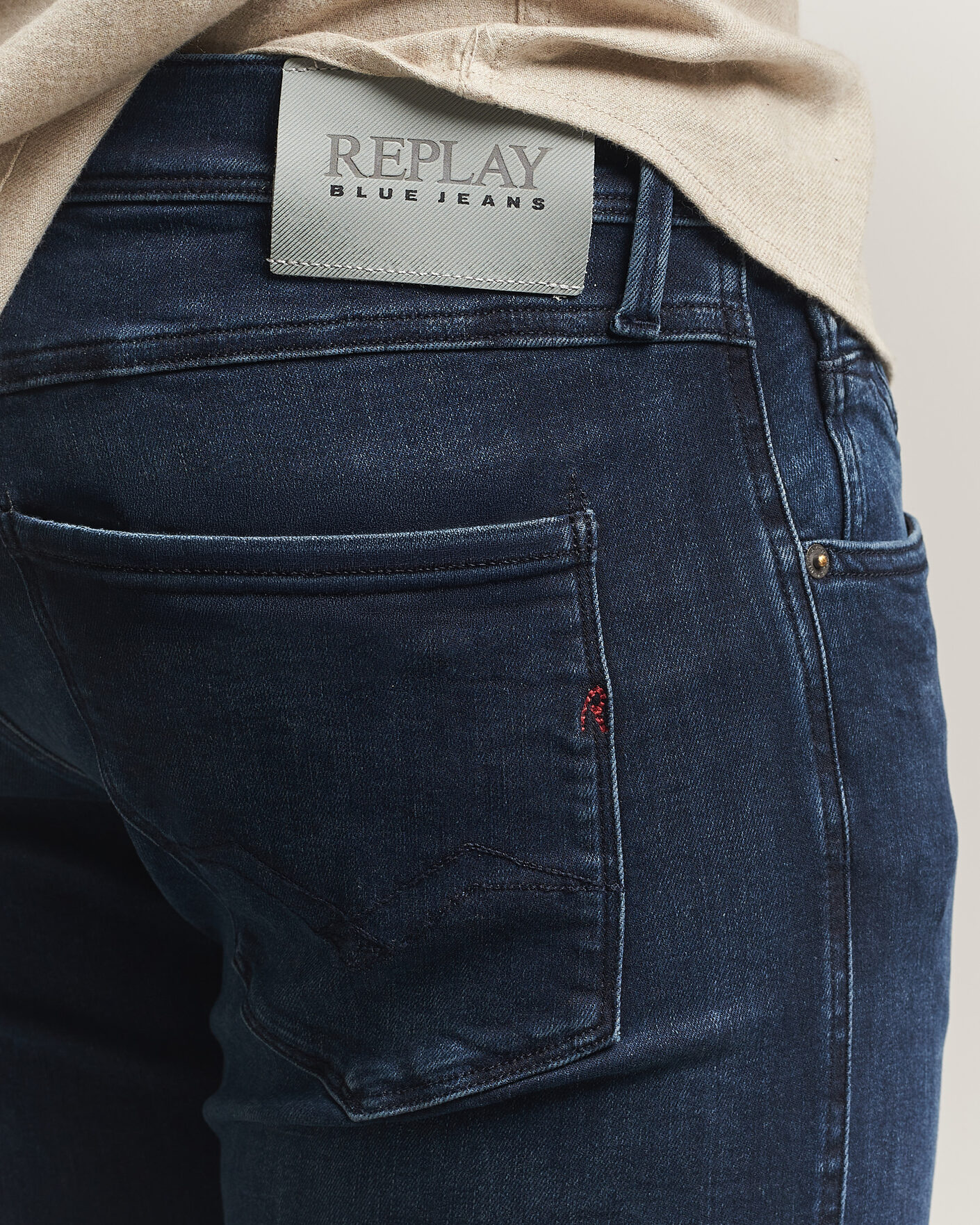 Uomini | Jeans | Replay | Anbass Hyperflex Jeans Dark Blue
