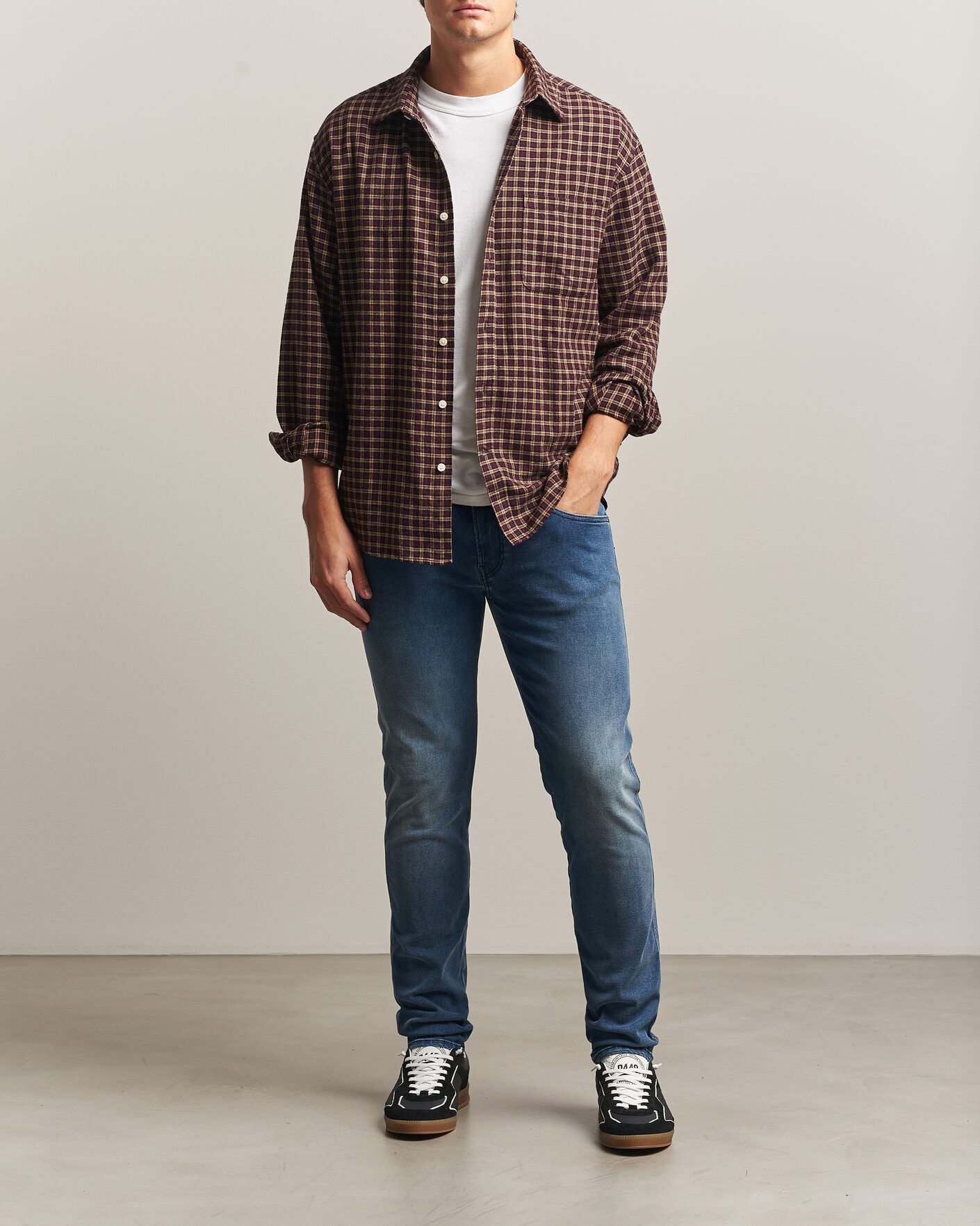 Uomini | Jeans | Replay | Anbass Hyperflex Jeans Dark Blue