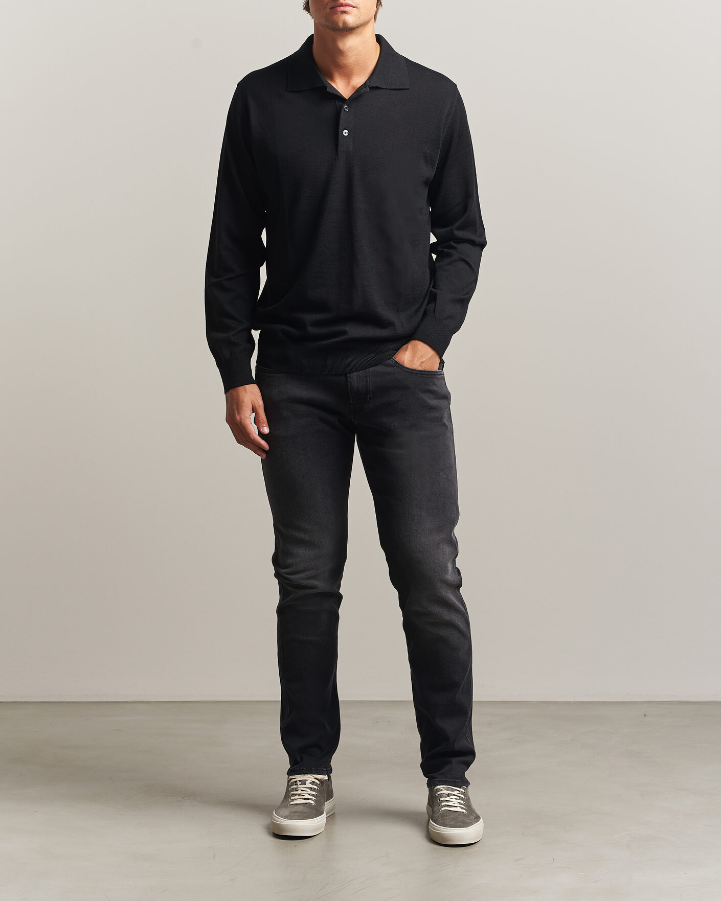 Uomini | Jeans | Replay | Anbass Hyperflex Jeans Washed Black
