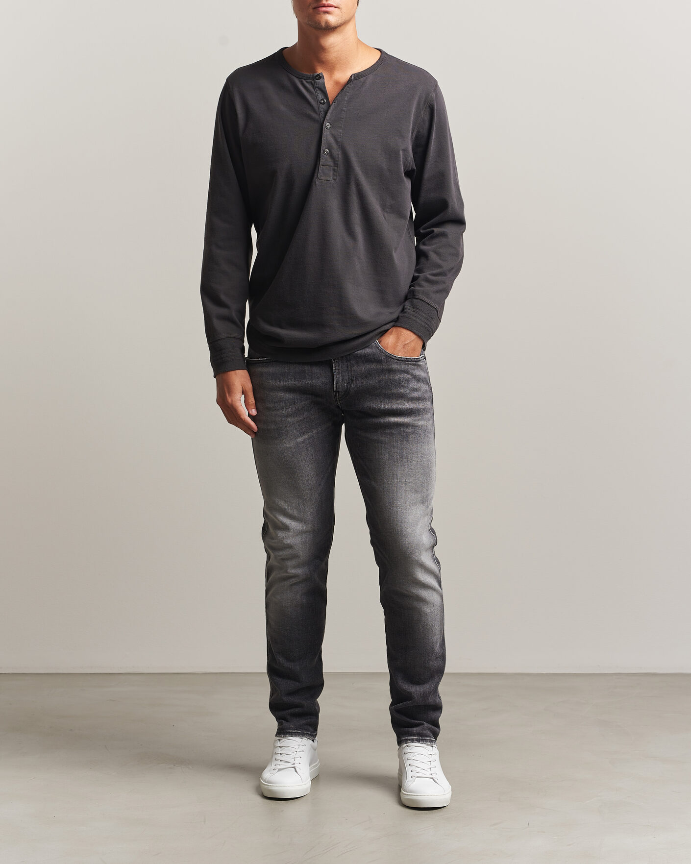 Uomini | Jeans | Replay | Anbass 5 Years Wash Jeans Dark Grey