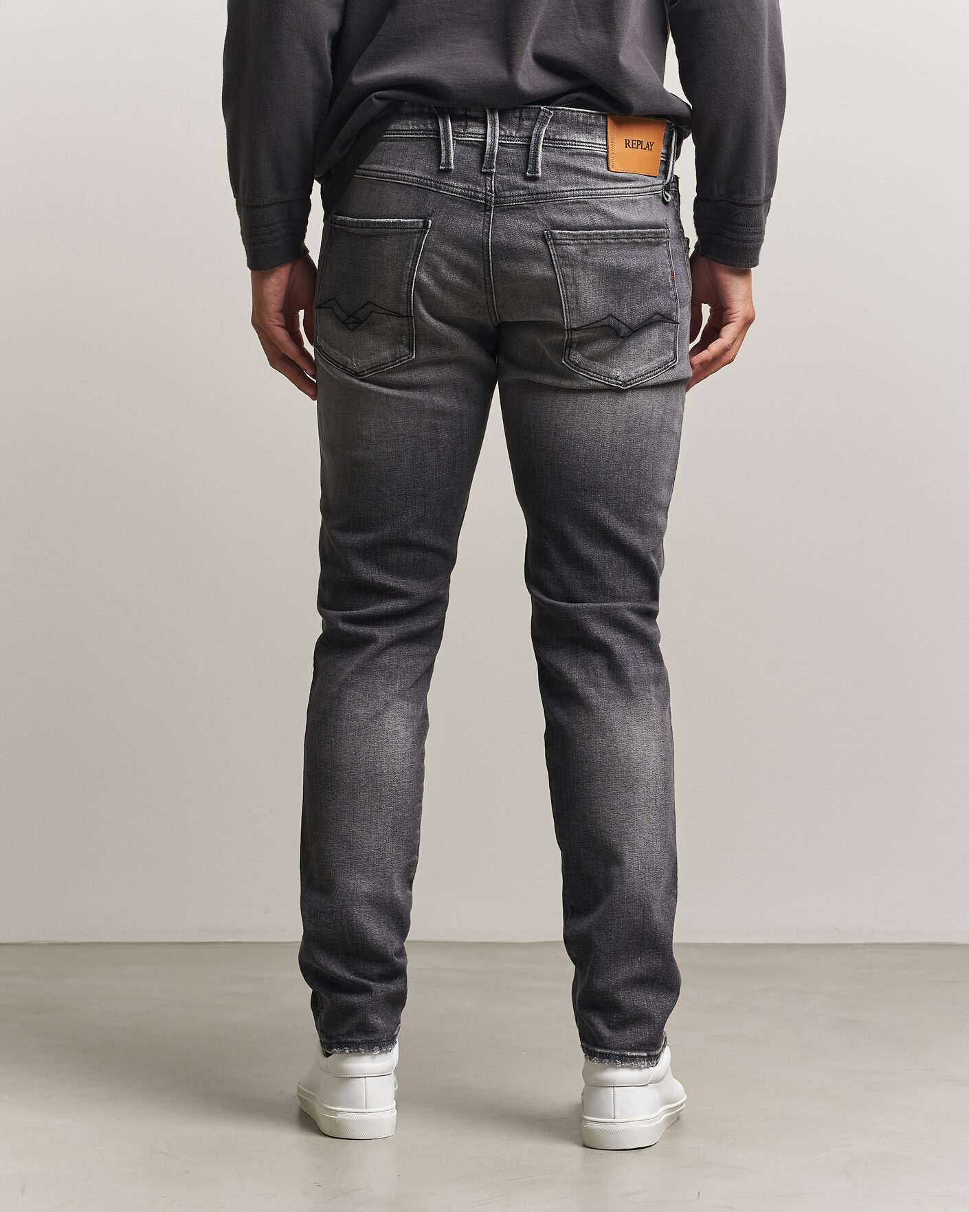 Uomini | Jeans | Replay | Anbass 5 Years Wash Jeans Dark Grey