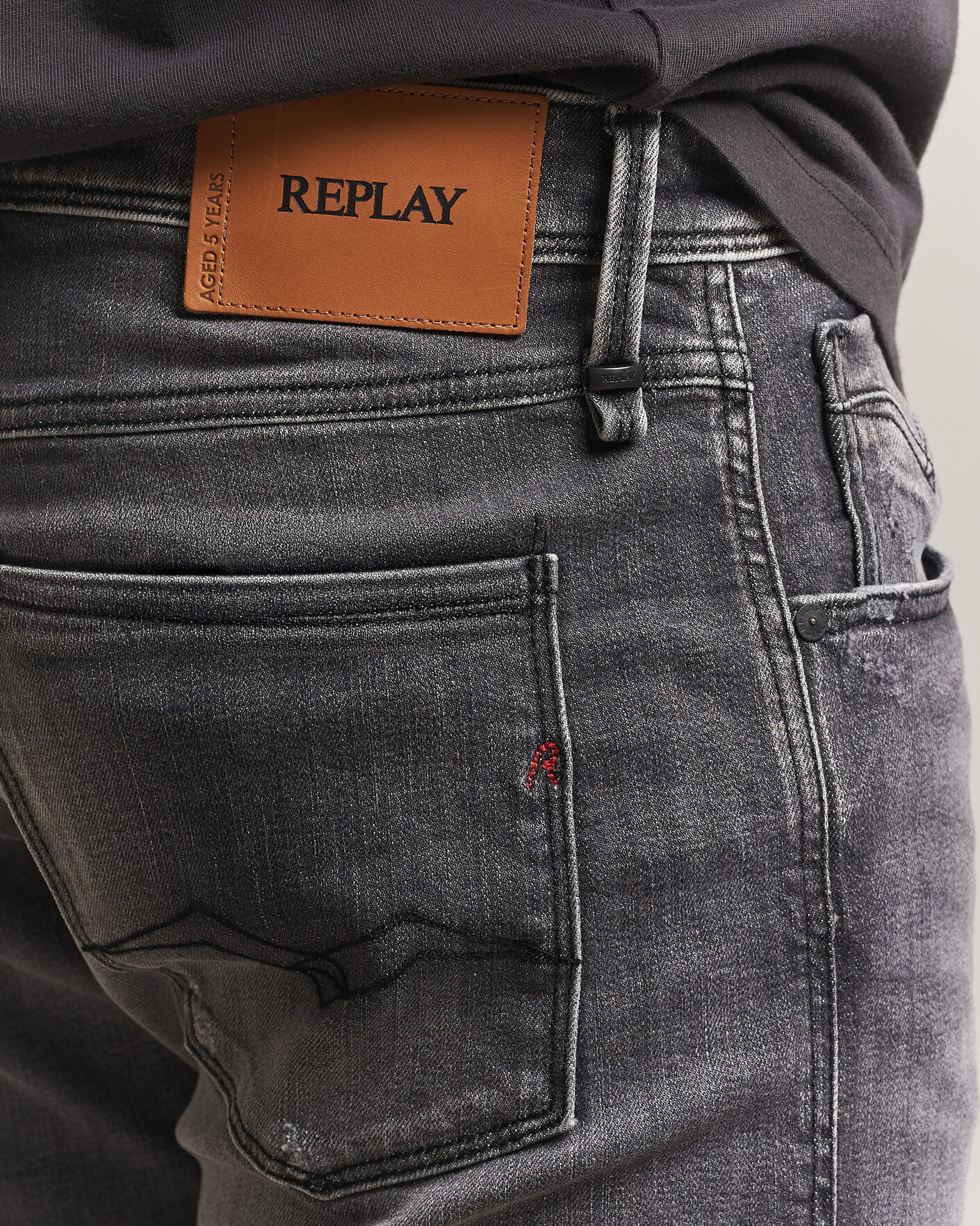 Uomini | Jeans | Replay | Anbass 5 Years Wash Jeans Dark Grey