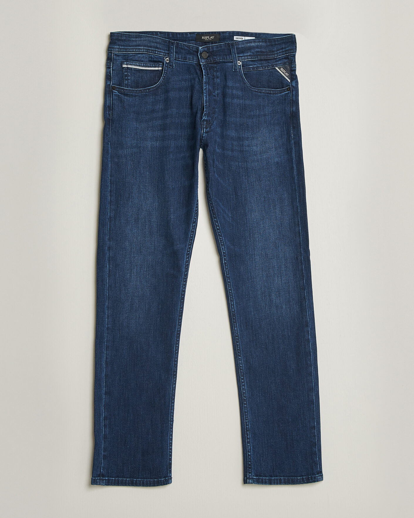 Uomini | Jeans | Replay | Grover Powerstretch Jeans Dark Blue