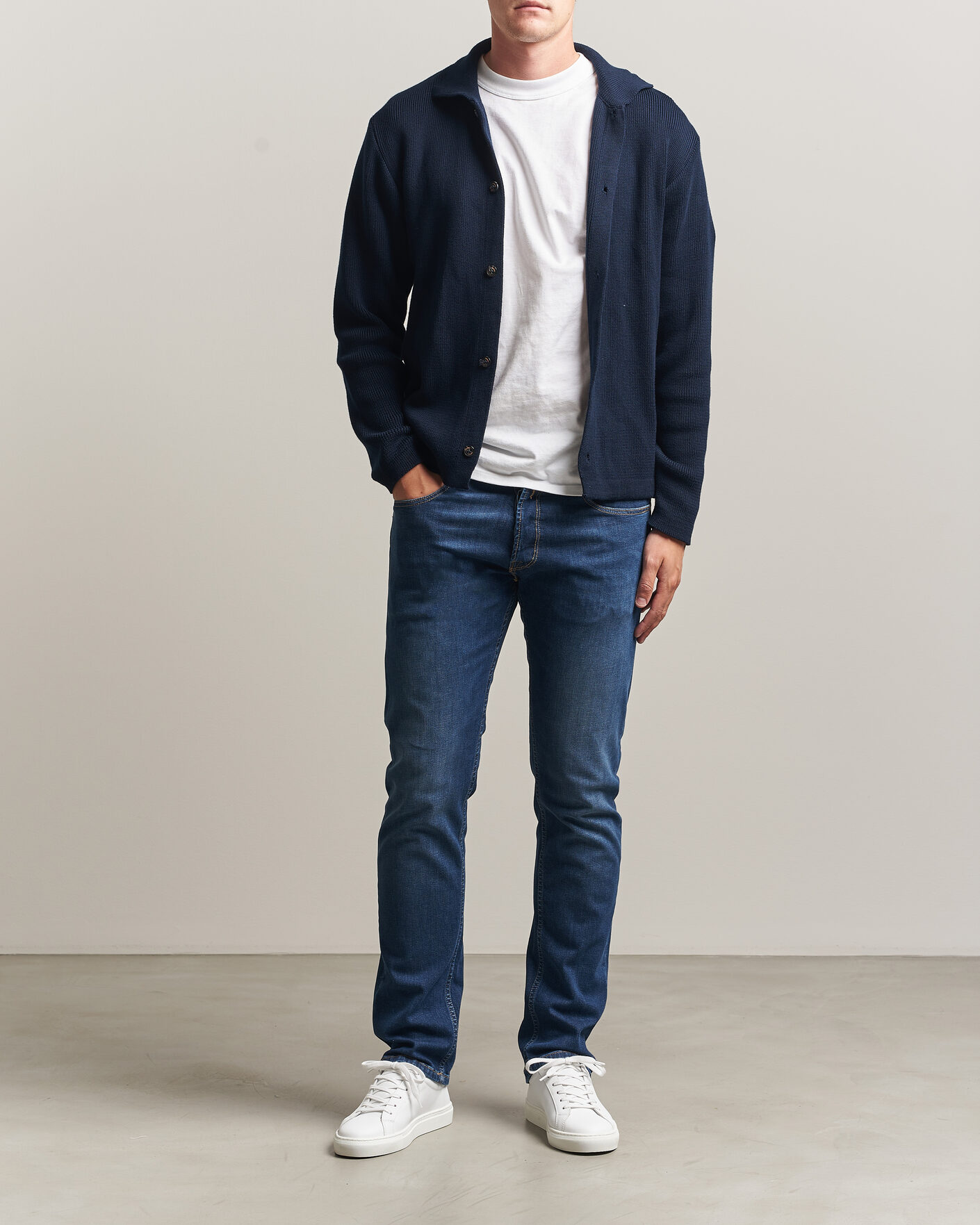 Uomini | Jeans | Replay | Grover Super Stretch DNA Jeans Dark Blue