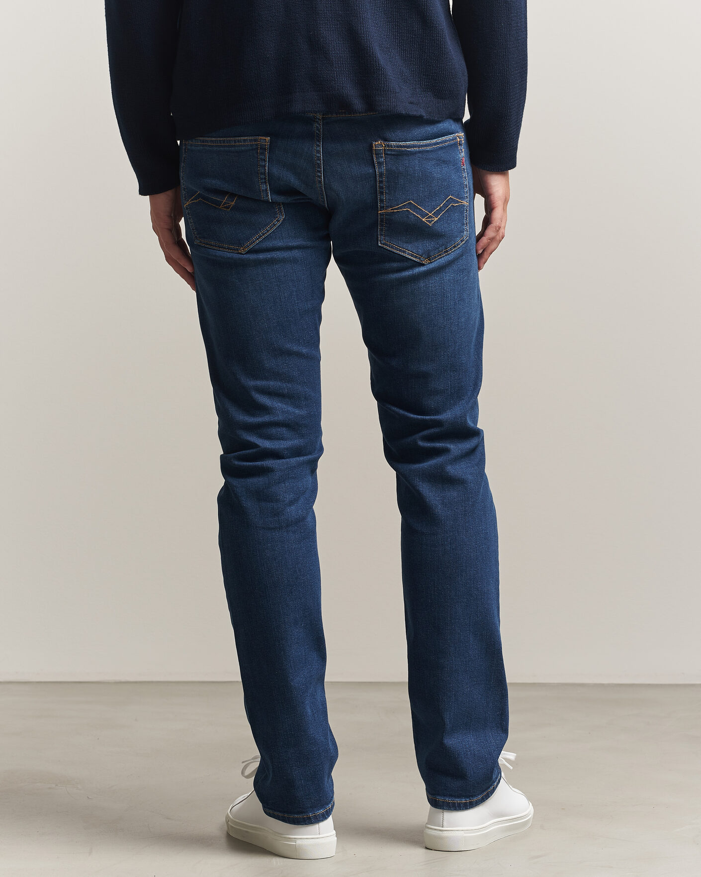 Uomini | Jeans | Replay | Grover Super Stretch DNA Jeans Dark Blue