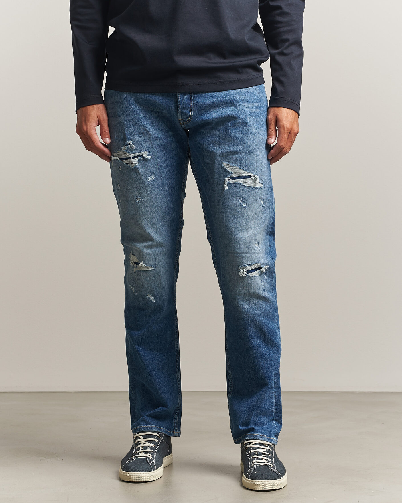 Uomini | Jeans | Replay | Grover Super Stretch DNA Jeans Medium Blue