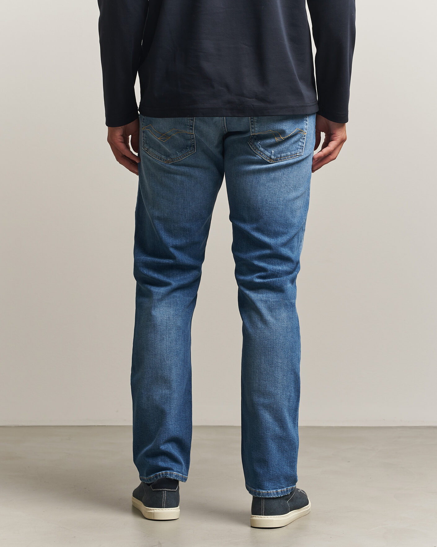 Uomini | Jeans | Replay | Grover Super Stretch DNA Jeans Medium Blue