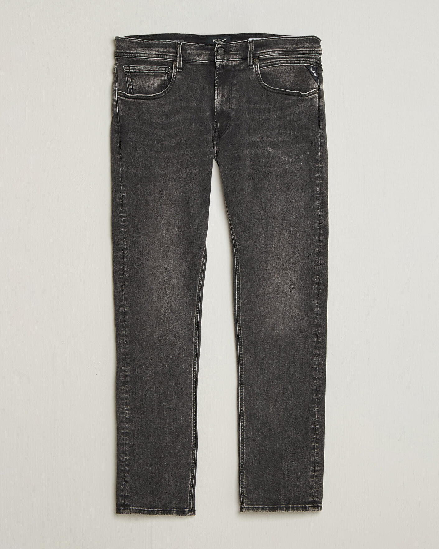 Uomini | Jeans | Replay | Grover Hyperflex Jeans Dark Grey