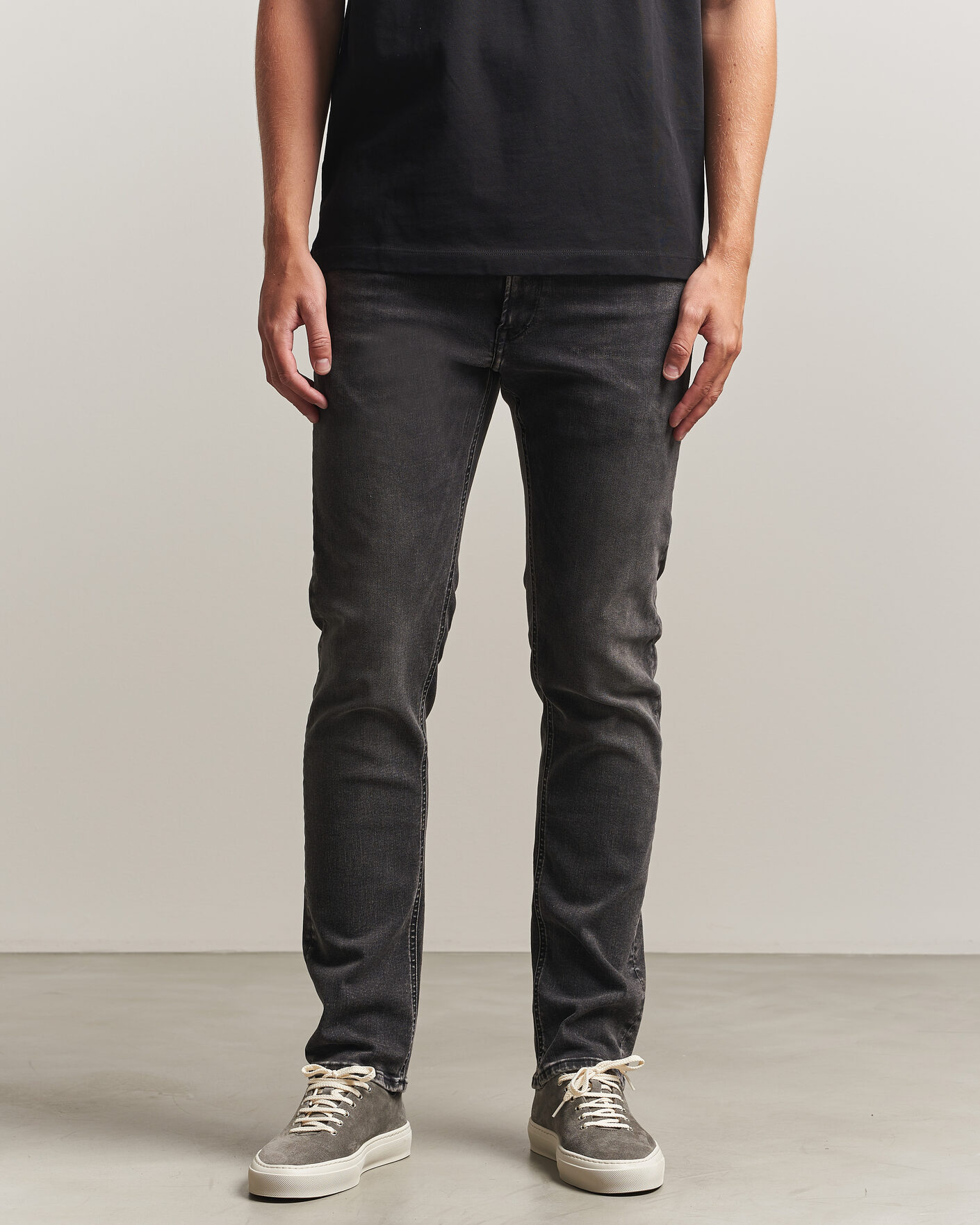 Uomini | Jeans | Replay | Grover Hyperflex Jeans Dark Grey