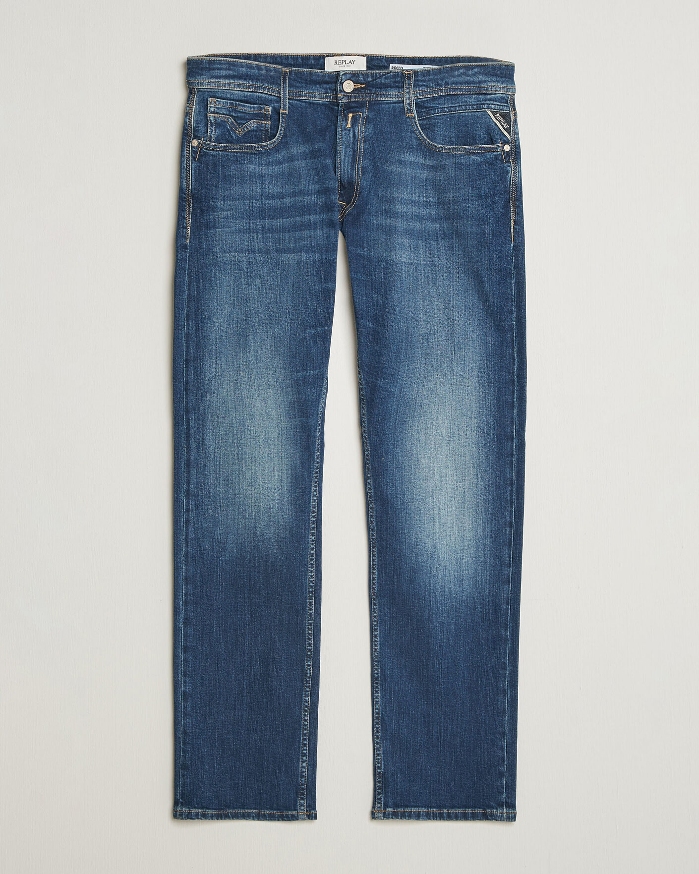 Uomini | Jeans | Replay | Rocco Comfort Fit Super Stretch DNA Jeans Dark Blue