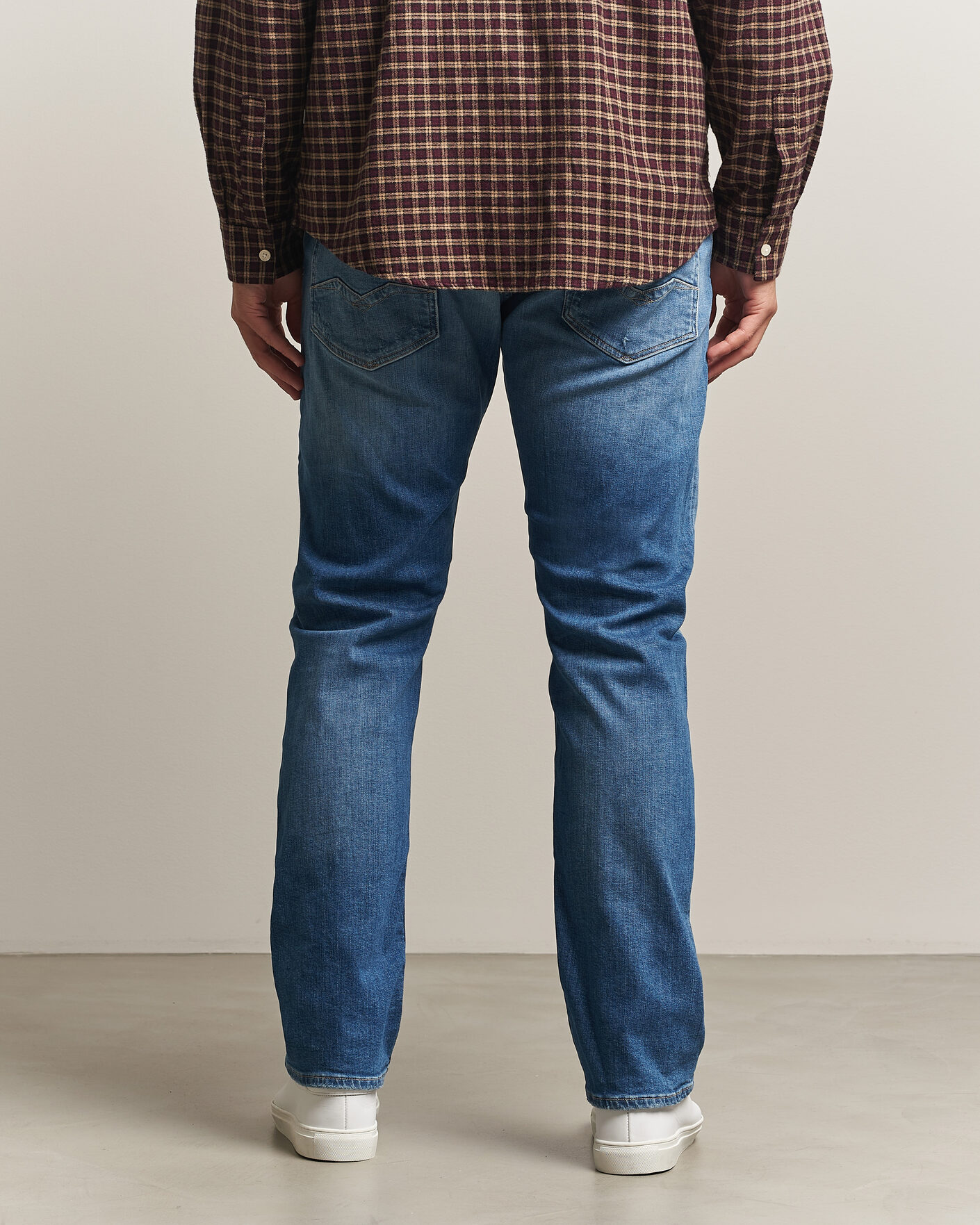 Uomini | Jeans | Replay | Rocco Comfort Fit Super Stretch DNA Jeans Medium Blue