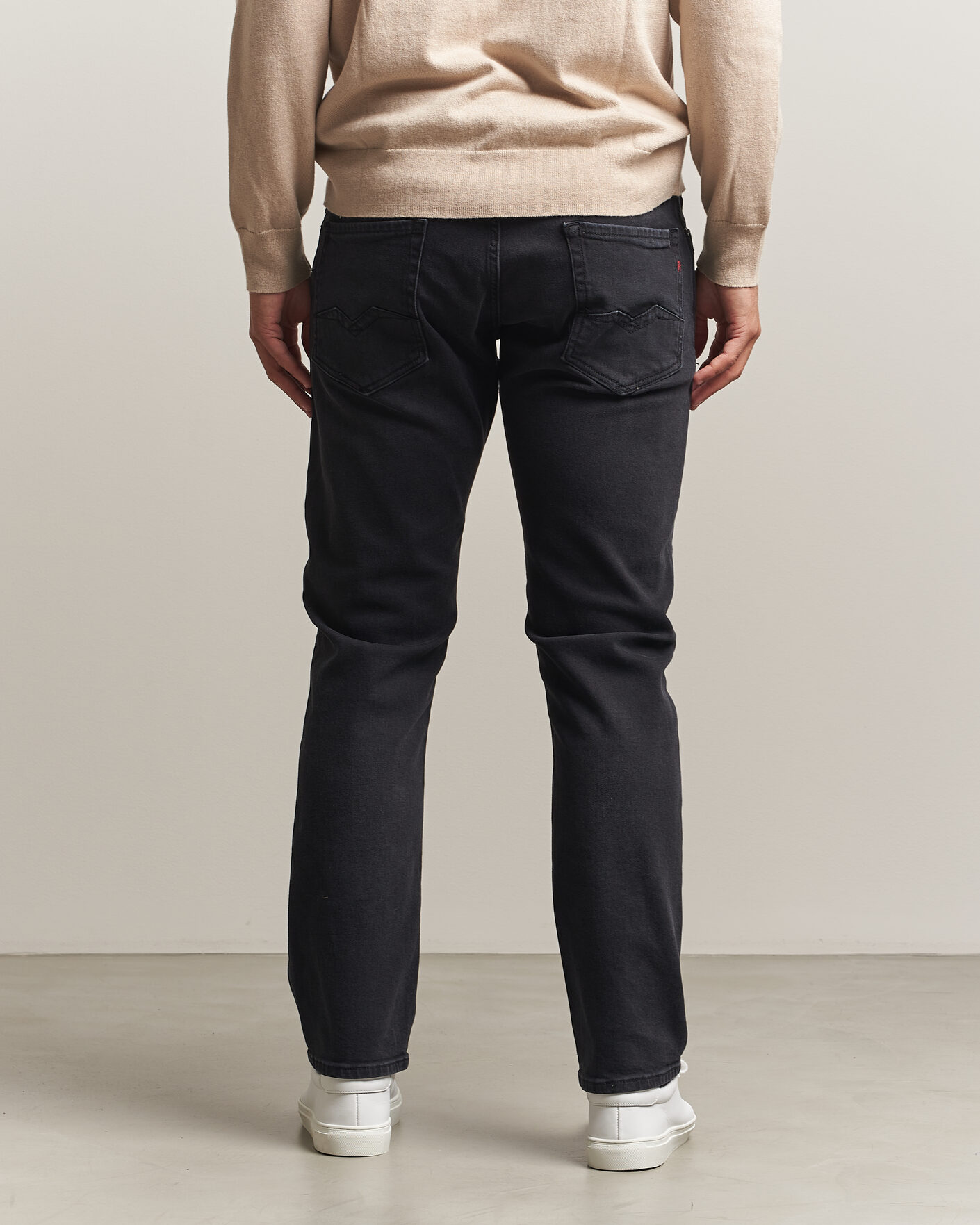 Uomini | Jeans | Replay | Rocco Comfort Fit Powerstretch Jeans Washed Black