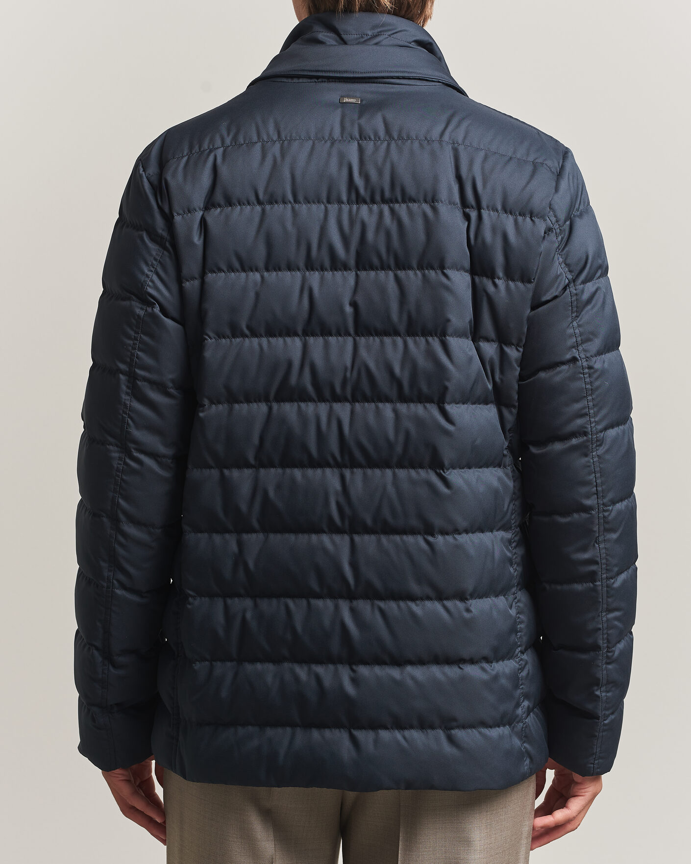 Uomini | Giacche | Herno | Nylon Down Blazer Navy
