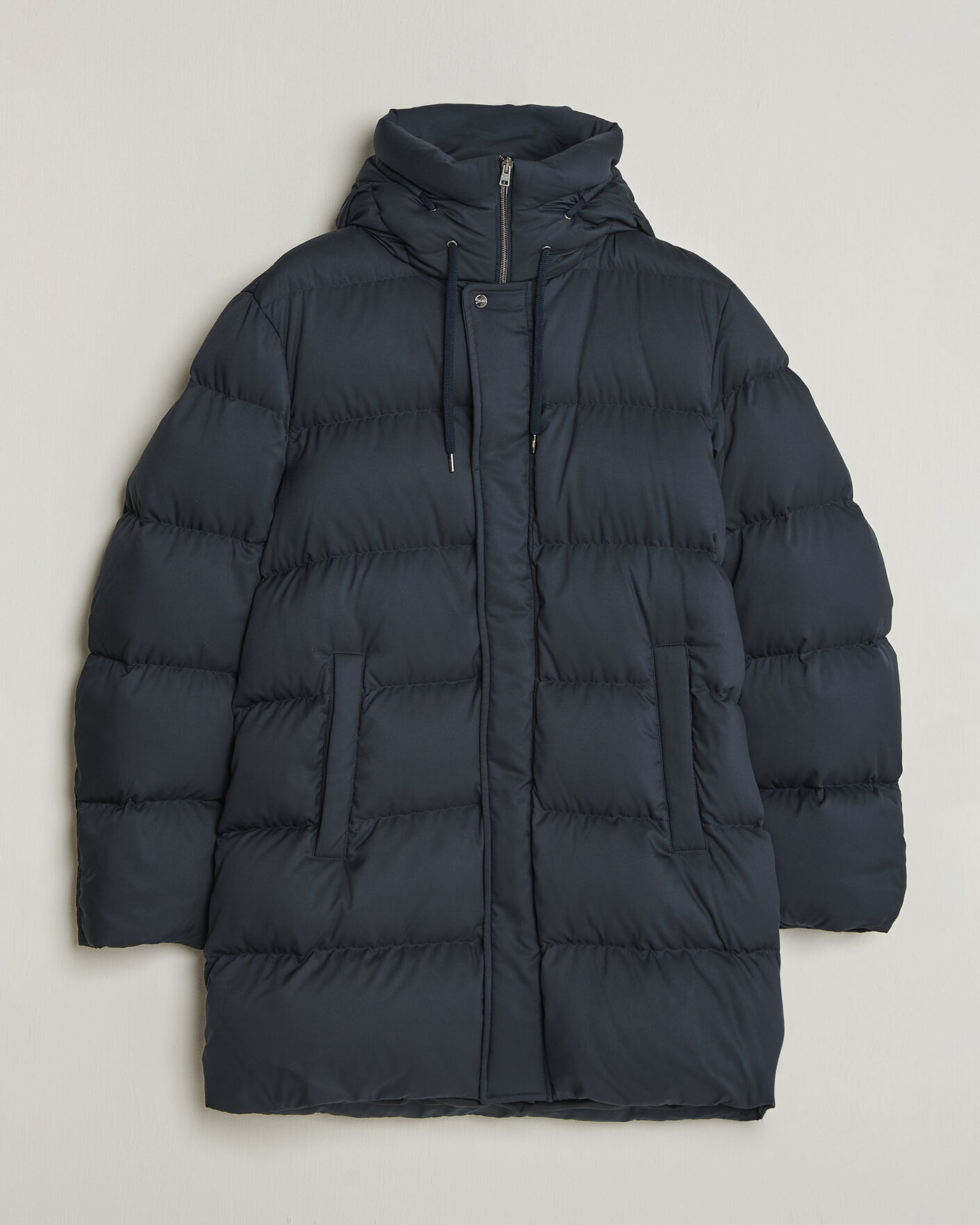 Uomini | Giacche | Herno | Faux Fur Down Parka Navy