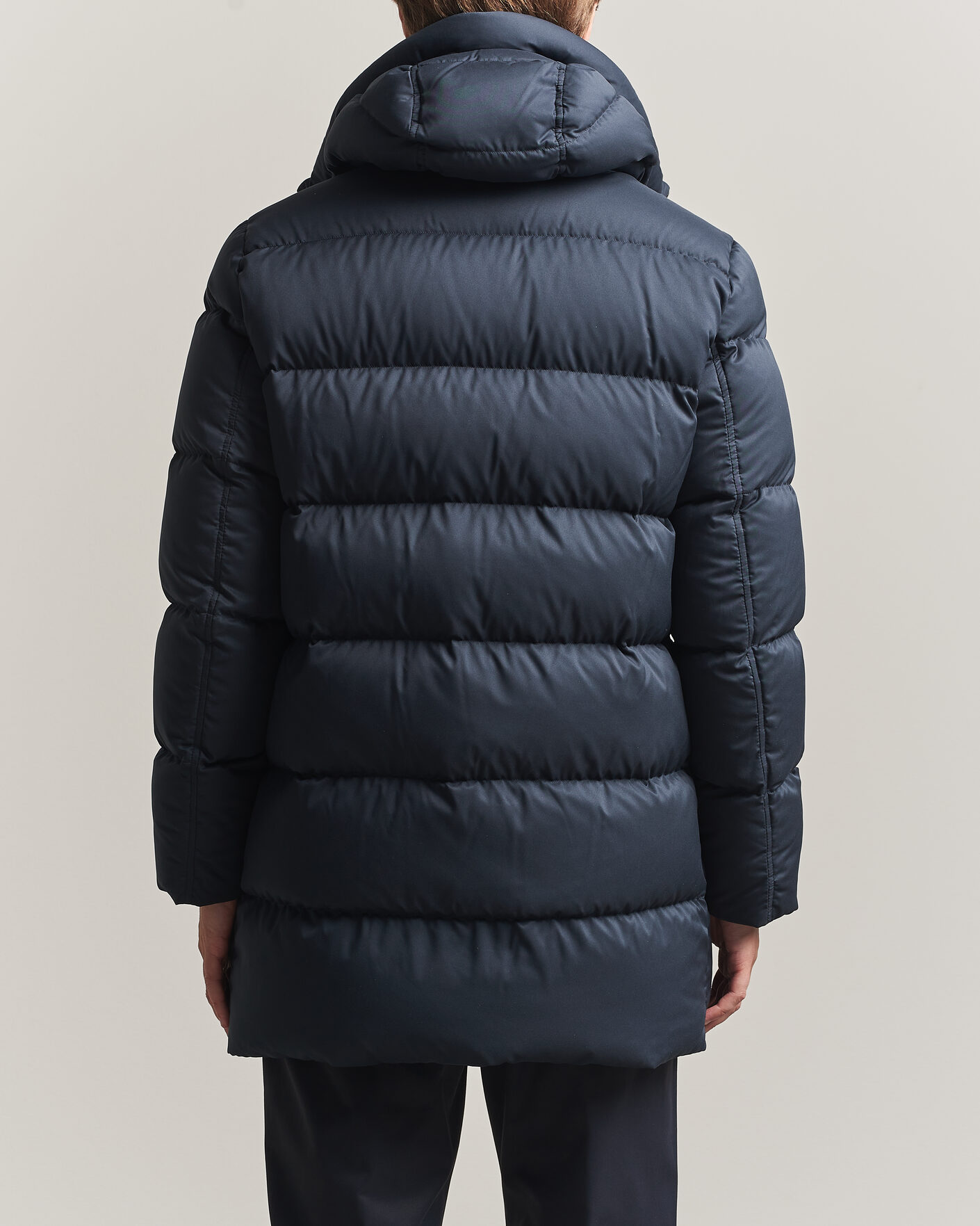 Uomini | Giacche | Herno | Faux Fur Down Parka Navy