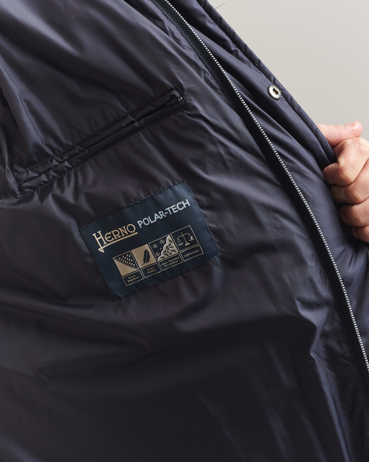 Uomini | Giacche | Herno | Chamonix Down Parka Navy