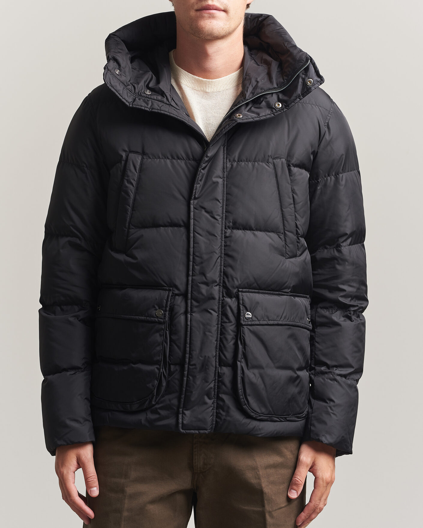 Uomini | Giacche | Herno | Chamonix Down Parka Black