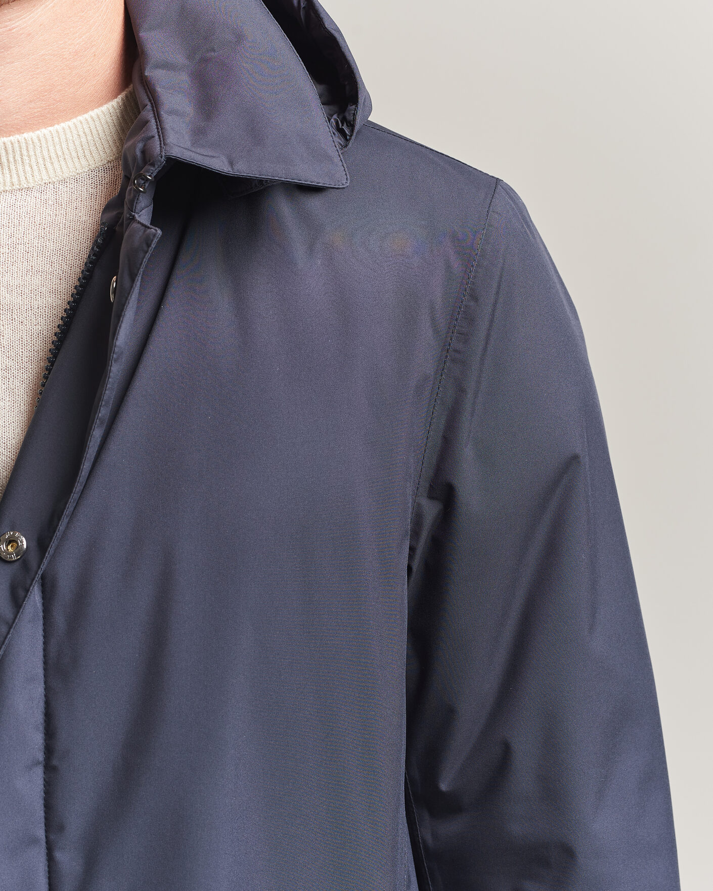 Uomini | Giacche | Herno | Waterproof Nylon Coat Navy