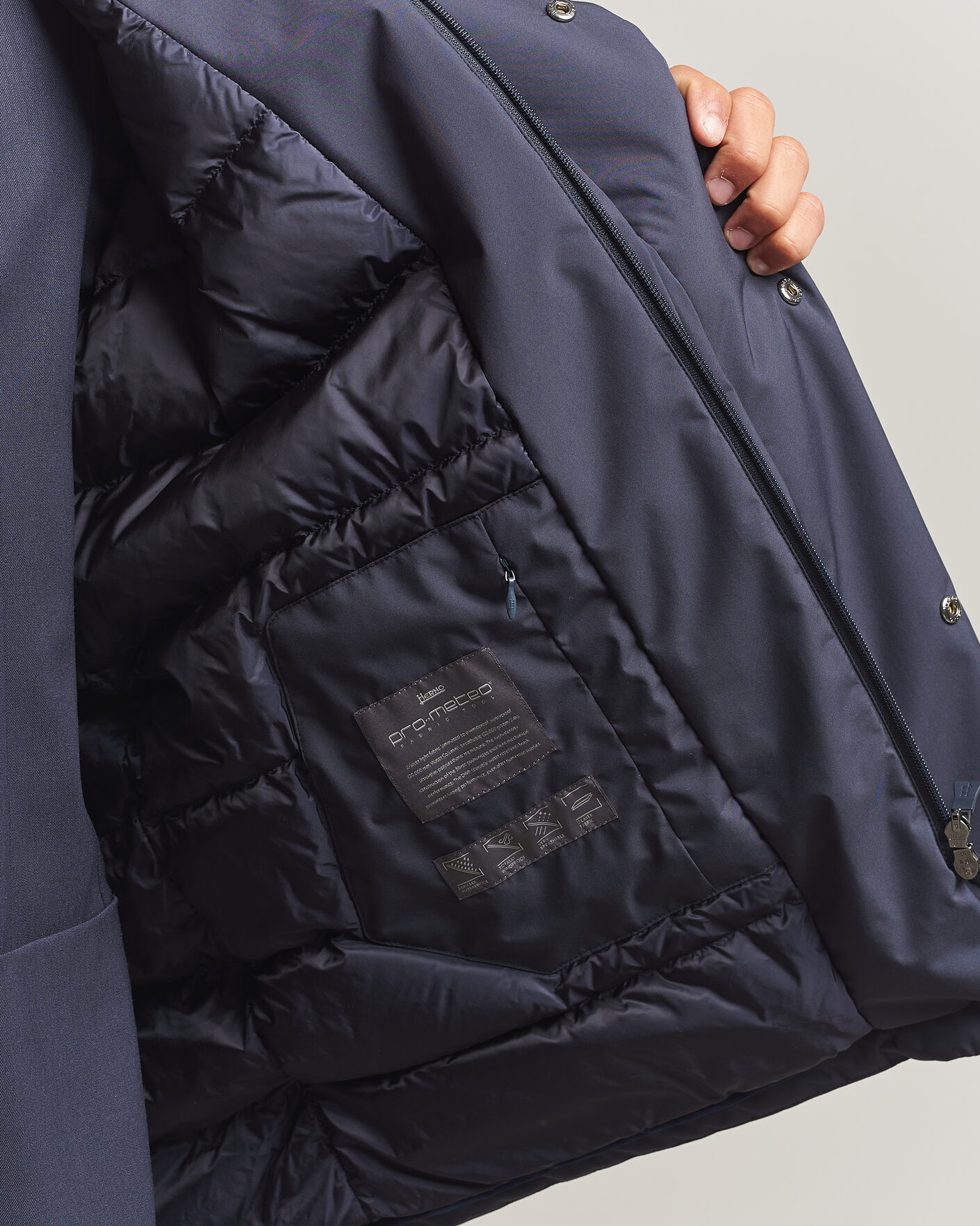 Uomini | Giacche | Herno | Waterproof Down Coat Navy