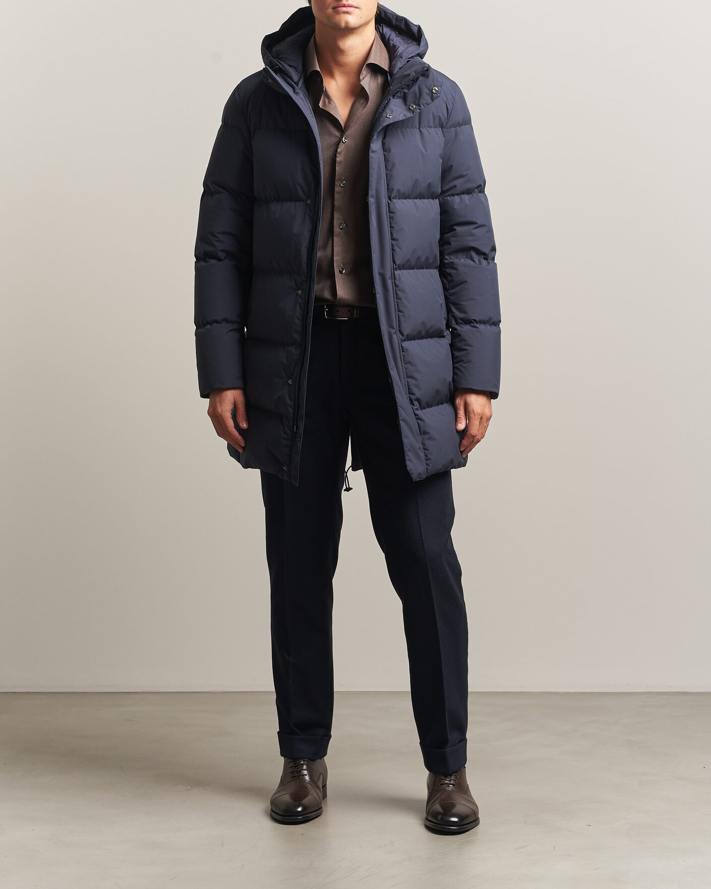 Uomini | Giacche | Herno | Waterproof Down Parka Navy