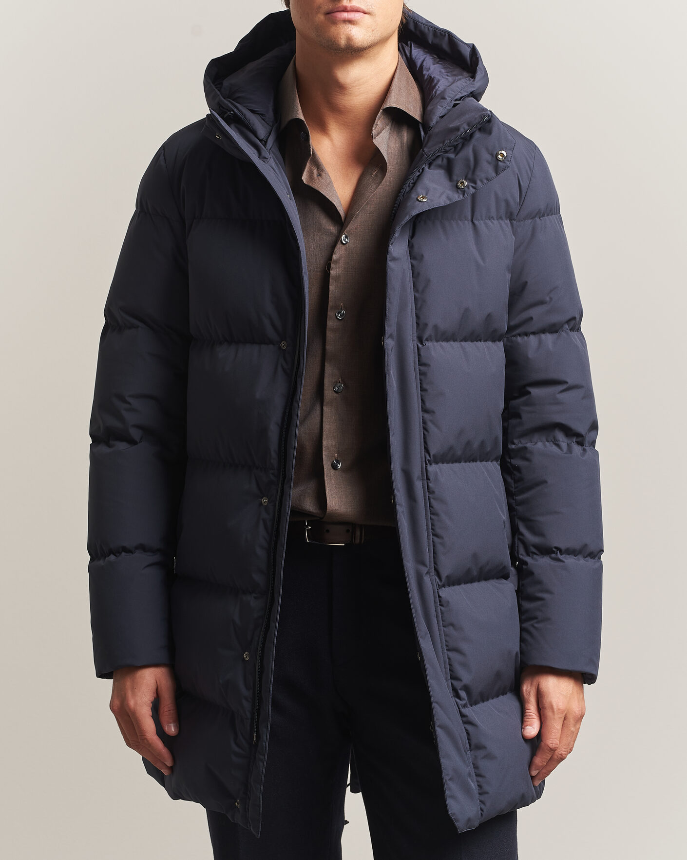 Uomini | Giacche | Herno | Waterproof Down Parka Navy