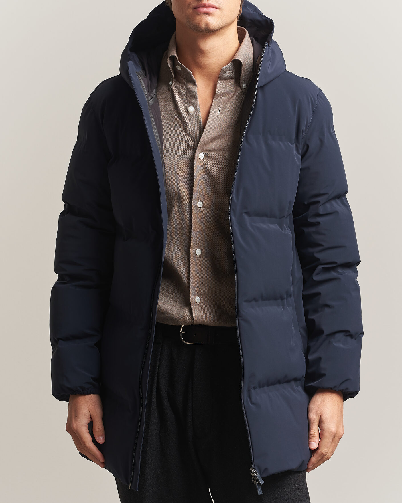 Uomini | Giacche | Herno | Waterproof Stretch Down Parka Navy