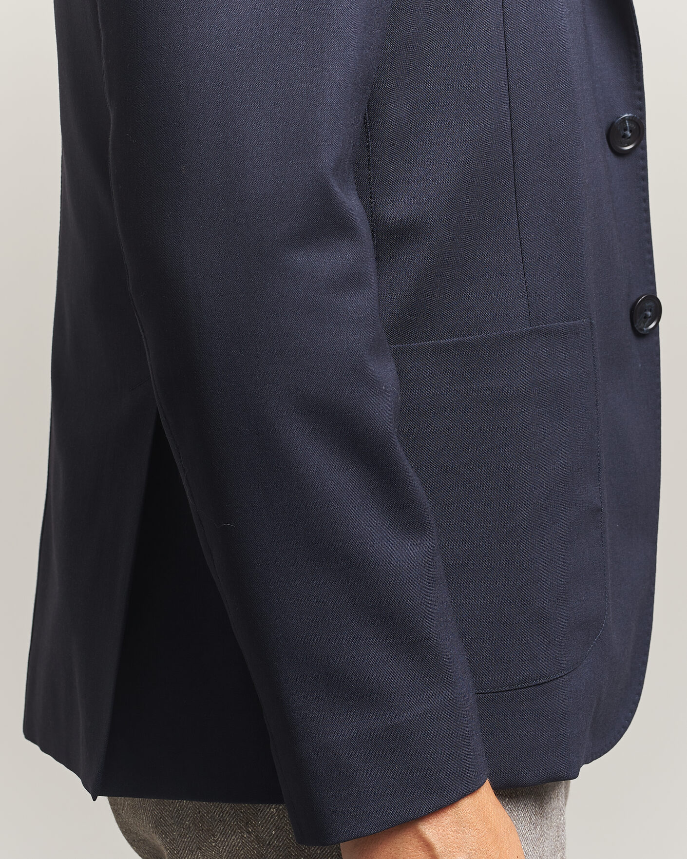 Uomini | Blazers | Herno | Wool Blazer Navy