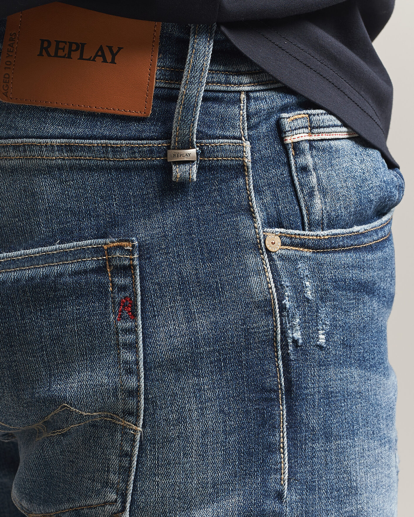 Uomini | Jeans | Replay | Grover 10 Years Wash Jeans Light Blue