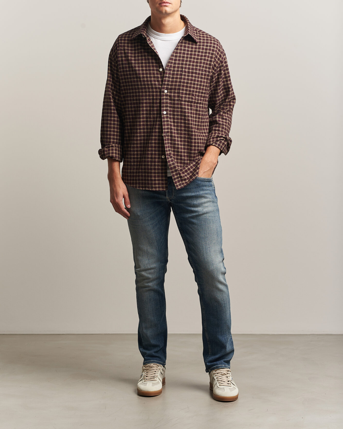 Uomini | Jeans | Replay | Grover 5 Years Wash Jeans Medium Blue