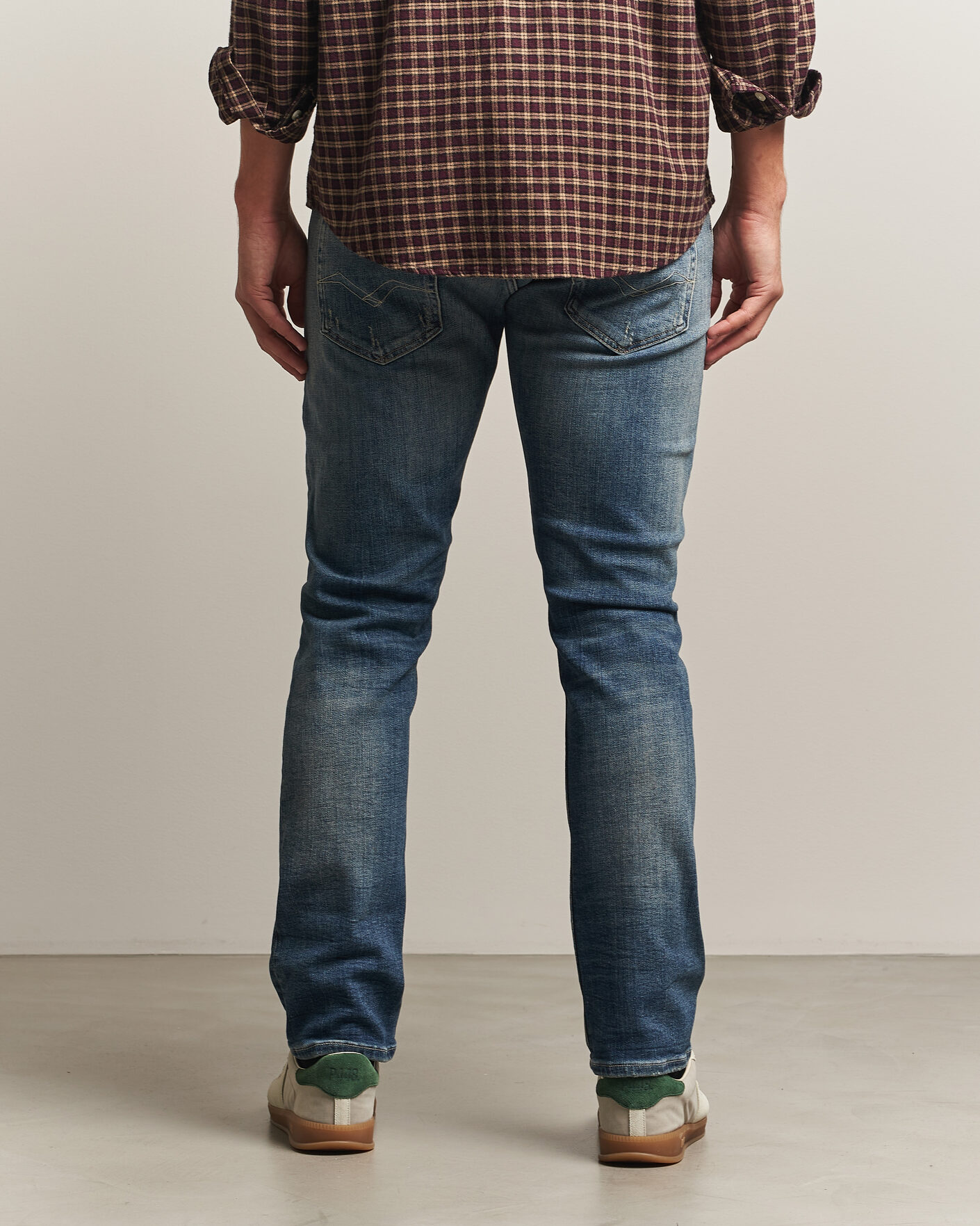 Uomini | Jeans | Replay | Grover 5 Years Wash Jeans Medium Blue